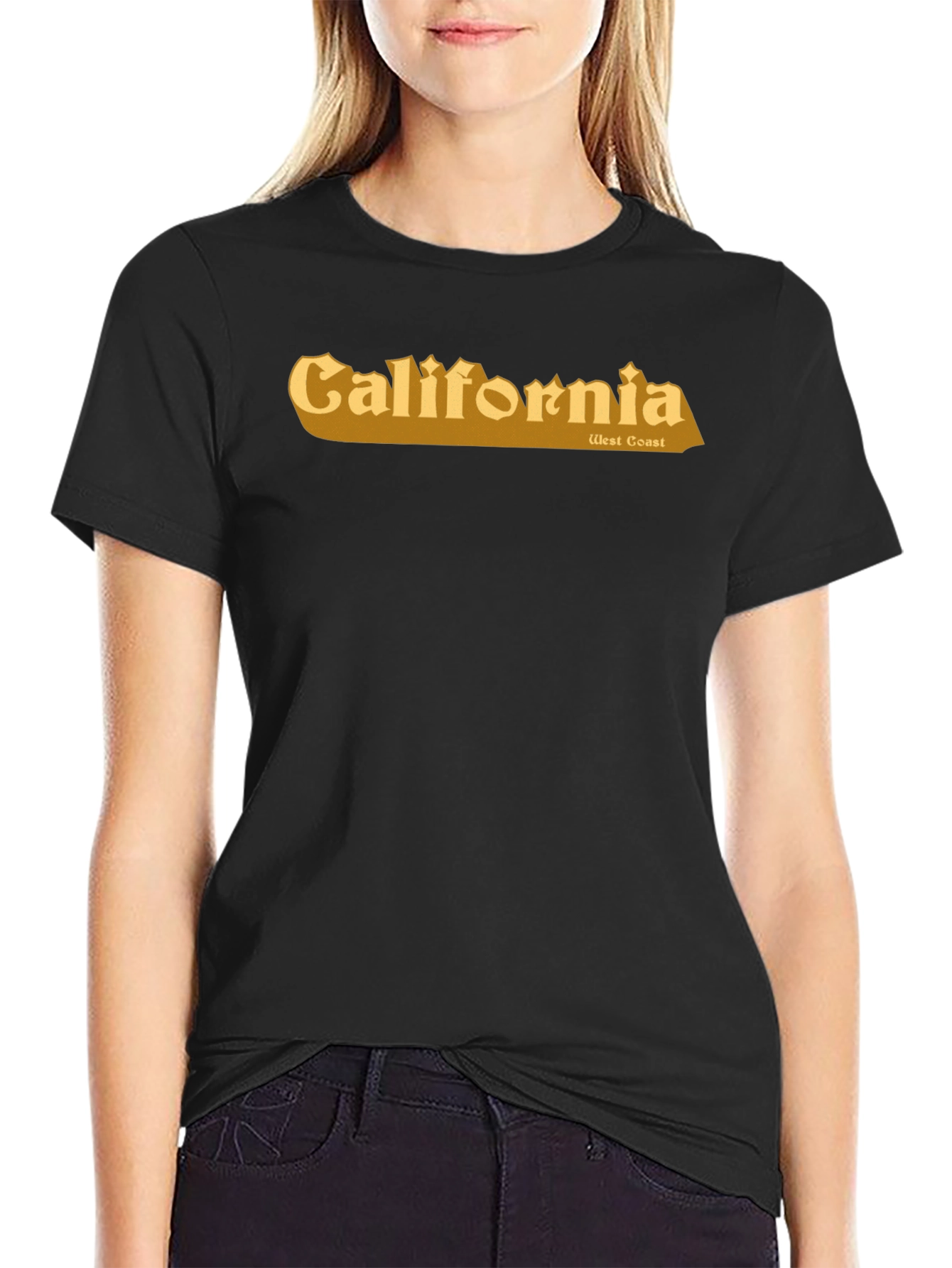 California West Coast T-Shirt - Retro Design