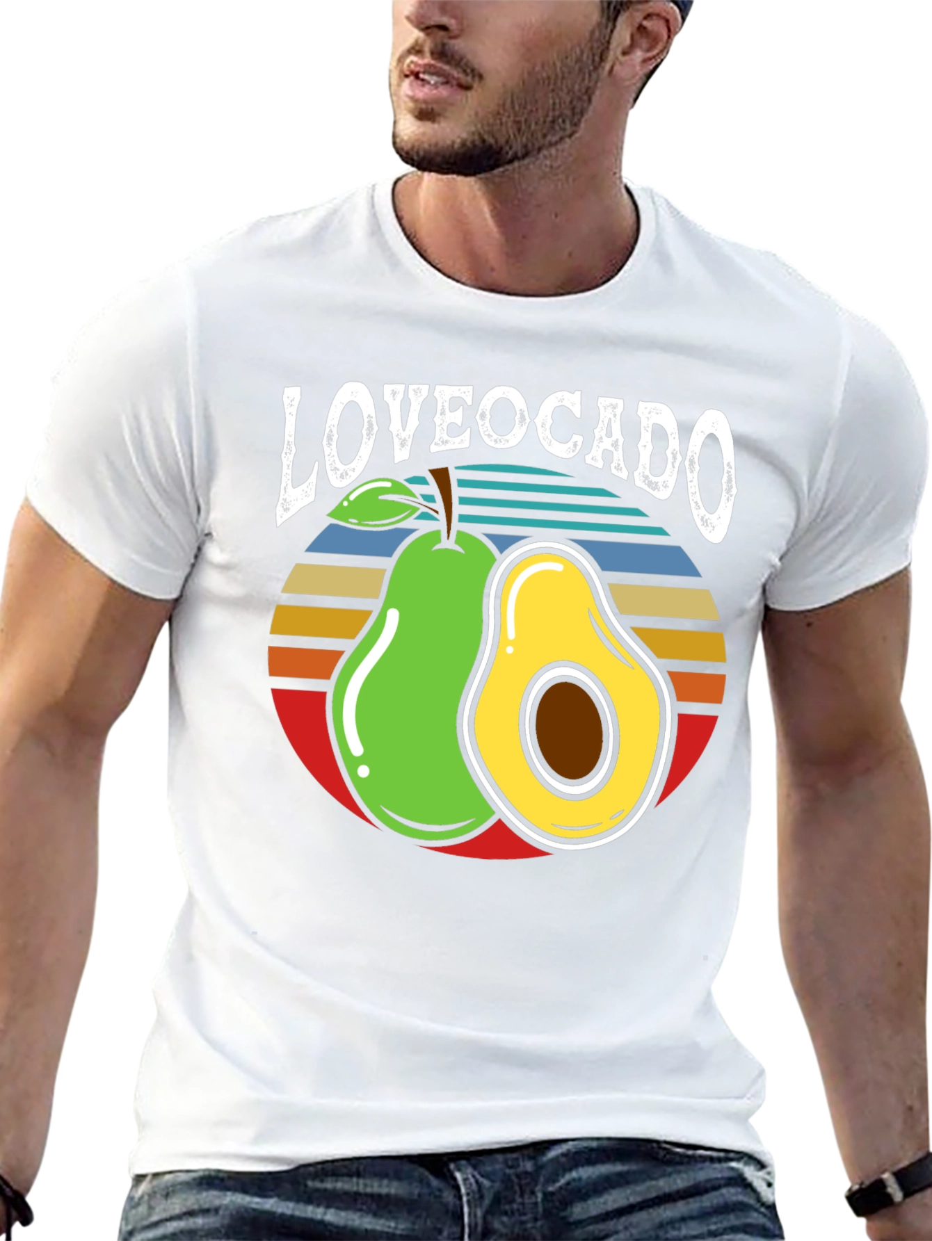 Loveocado Black Graphic Tee