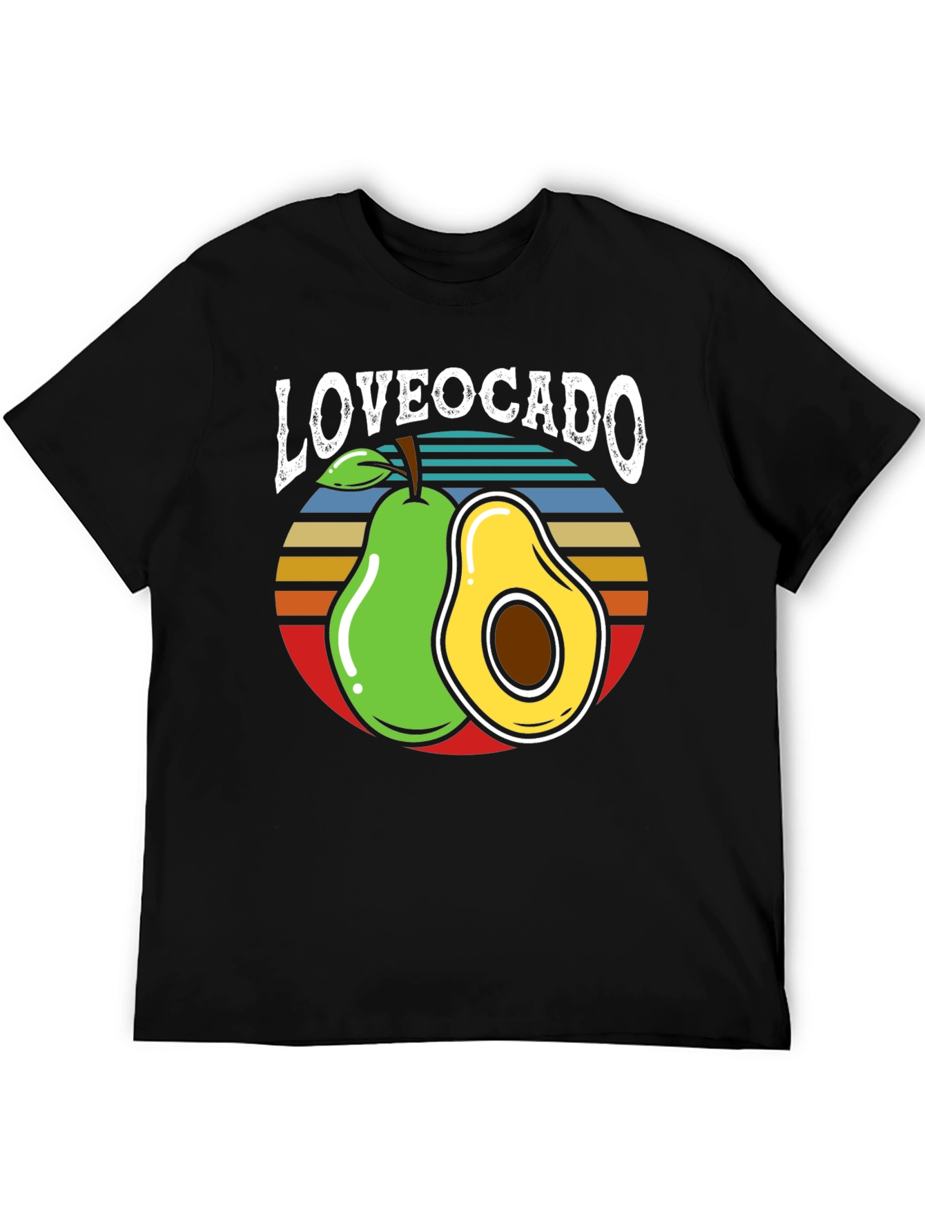 Loveocado Black Graphic Tee