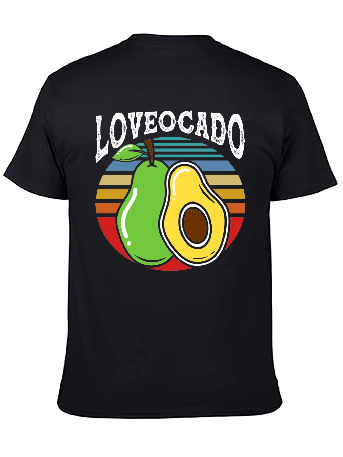 Loveocado Black Graphic Tee