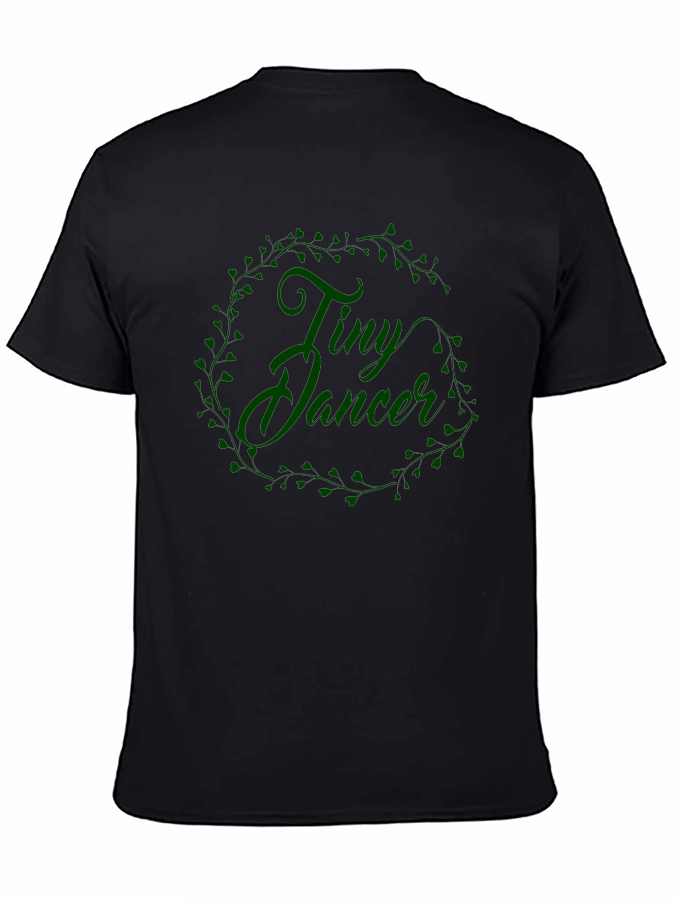 Tiny Dancer Graphic Tee - Black Casual T-Shirt