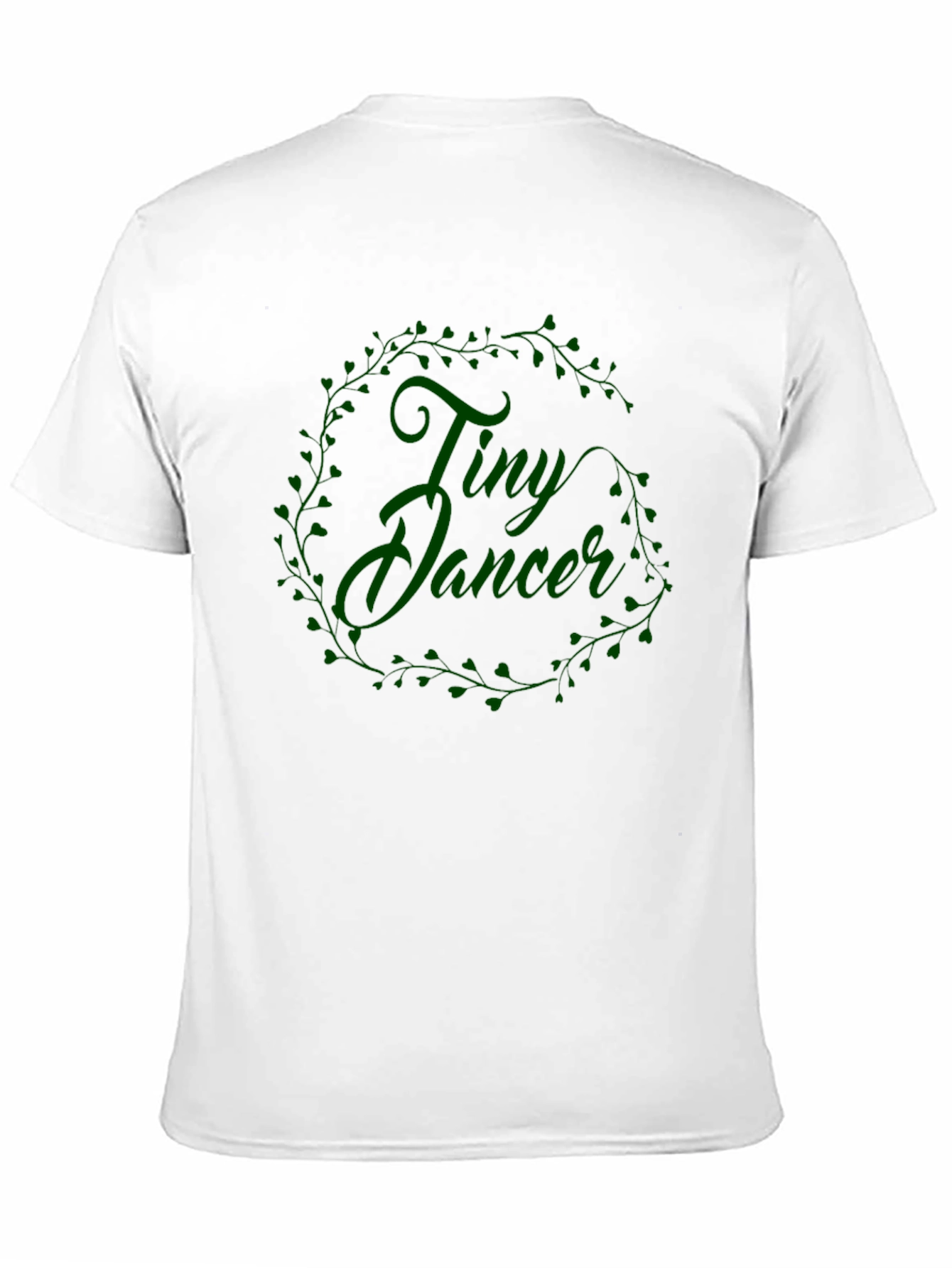 Tiny Dancer Graphic Tee - Black Casual T-Shirt