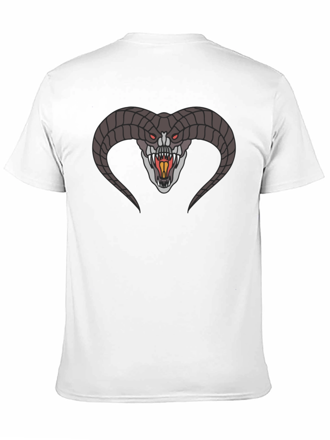 Balrog Graphic Tee - Epic Fantasy Design