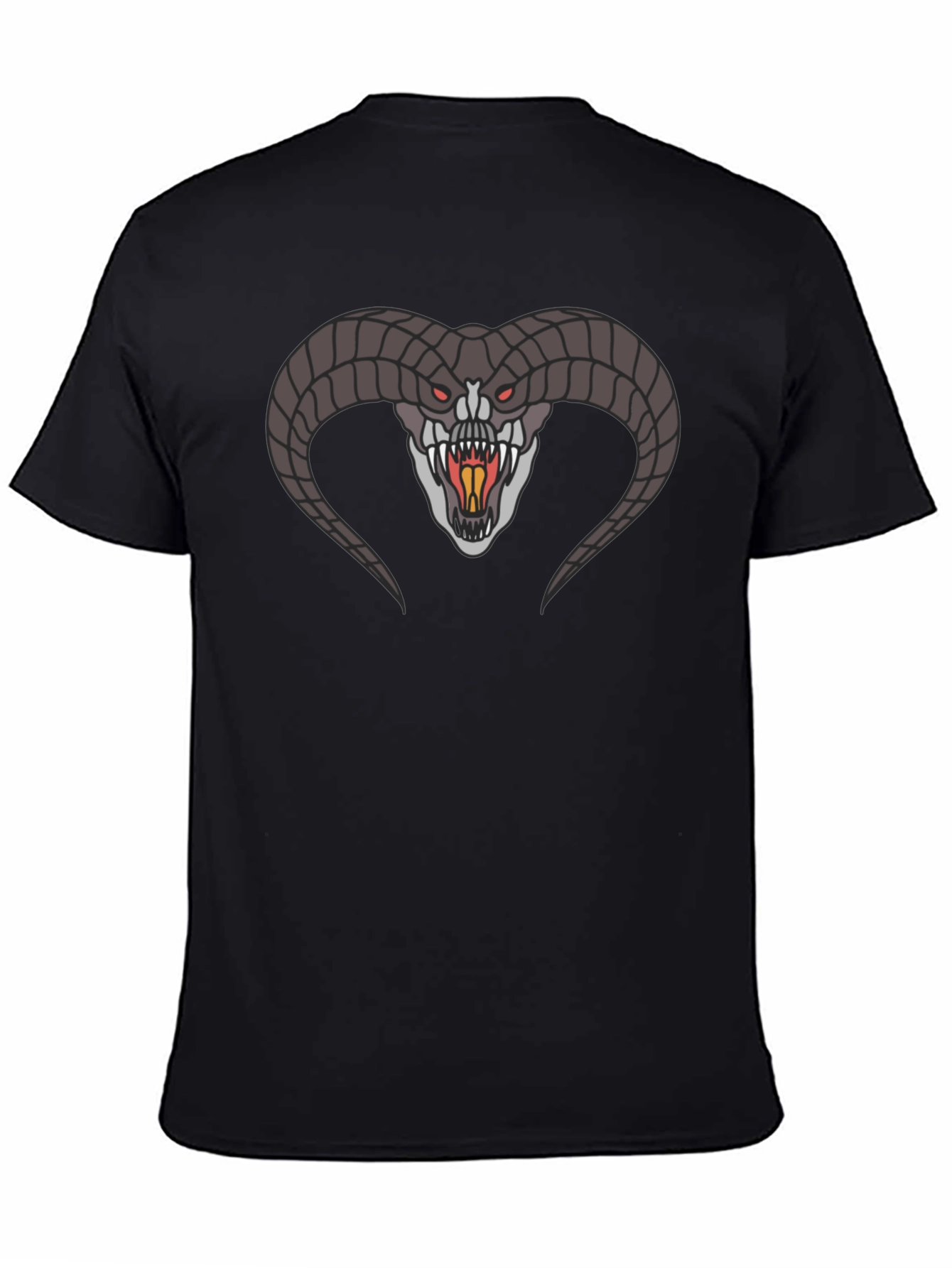 Balrog Graphic Tee - Epic Fantasy Design