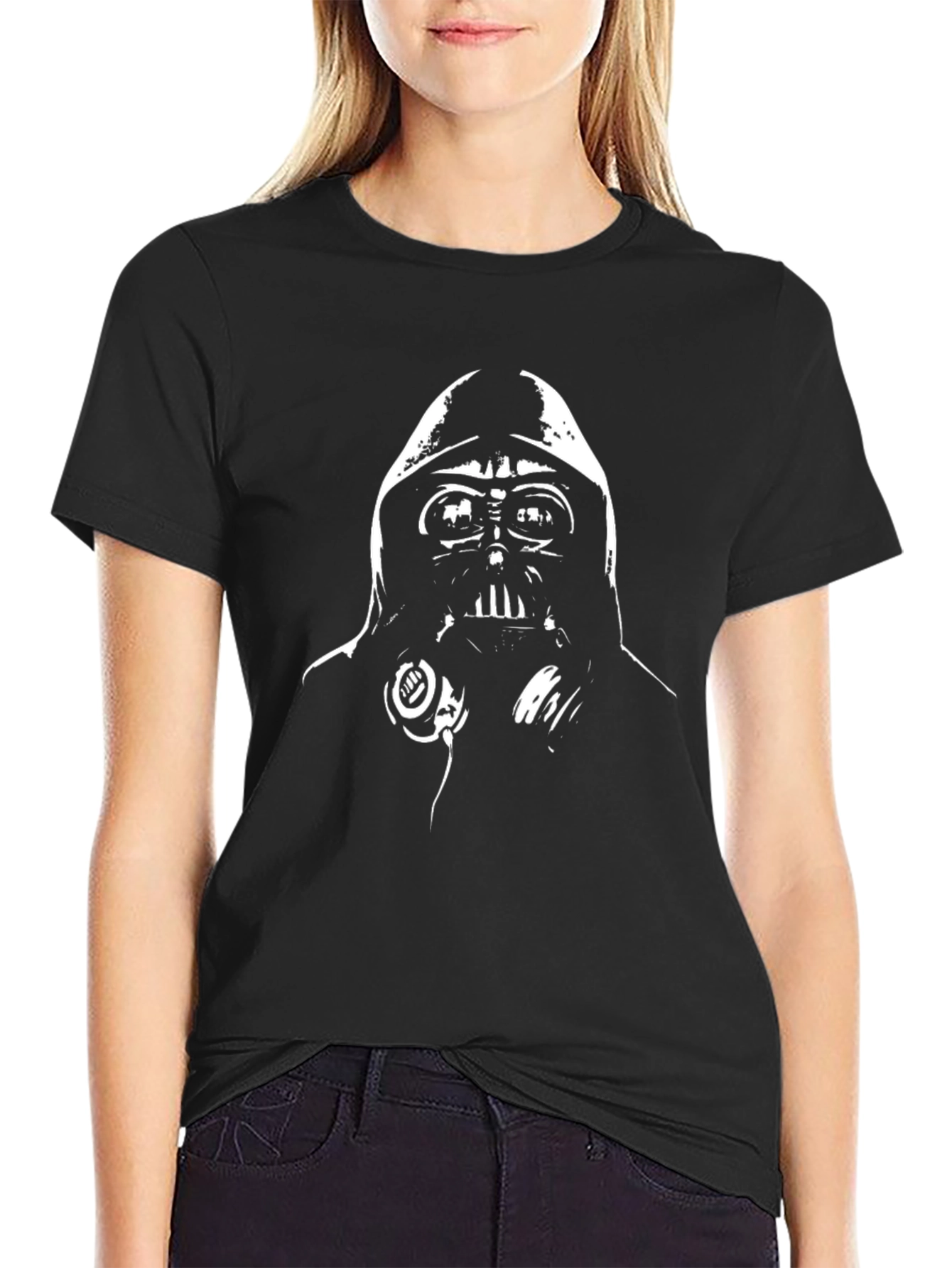 Darth Vader Graphic T-Shirt - Black Cotton Tee