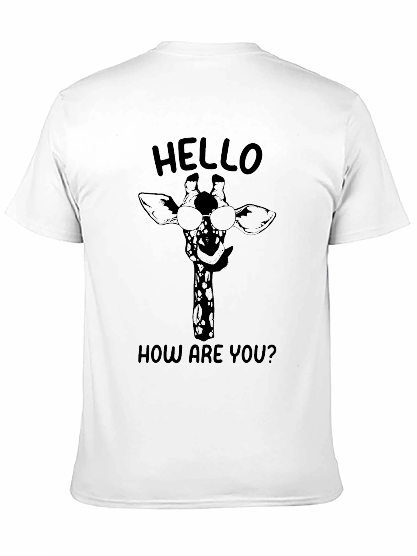 Cool Giraffe Graphic T-Shirt