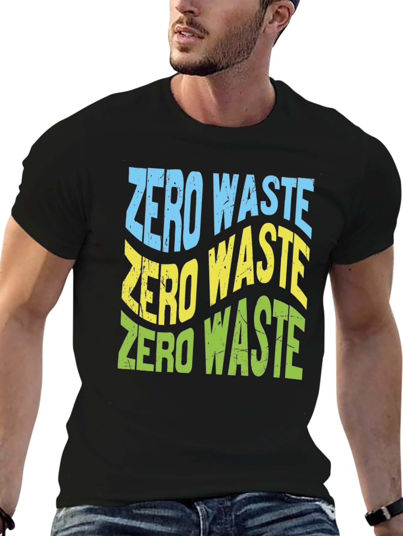 Zero Waste Graphic Tee - Eco Friendly Shirt