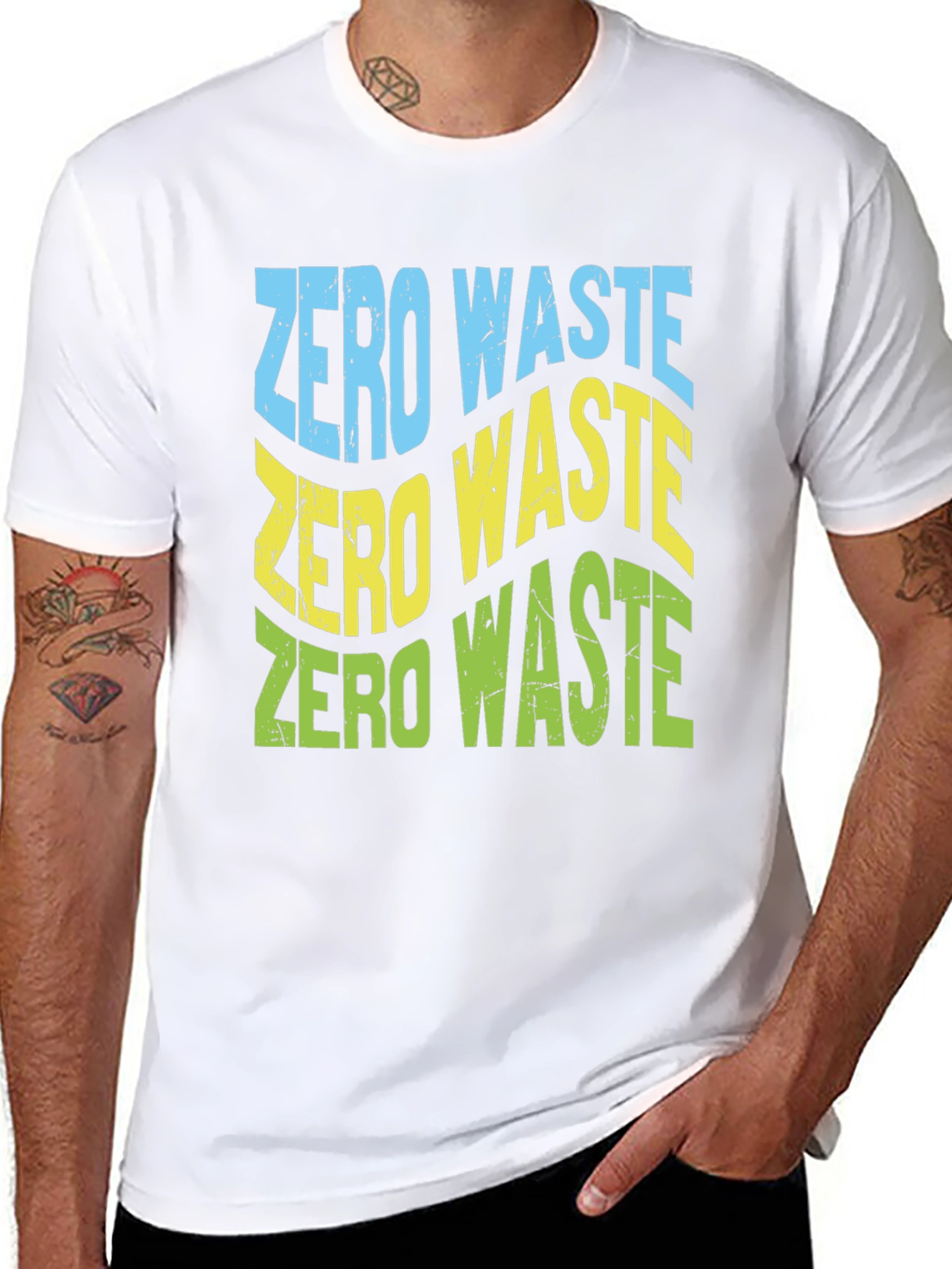 Zero Waste Graphic Tee - Eco Friendly Shirt