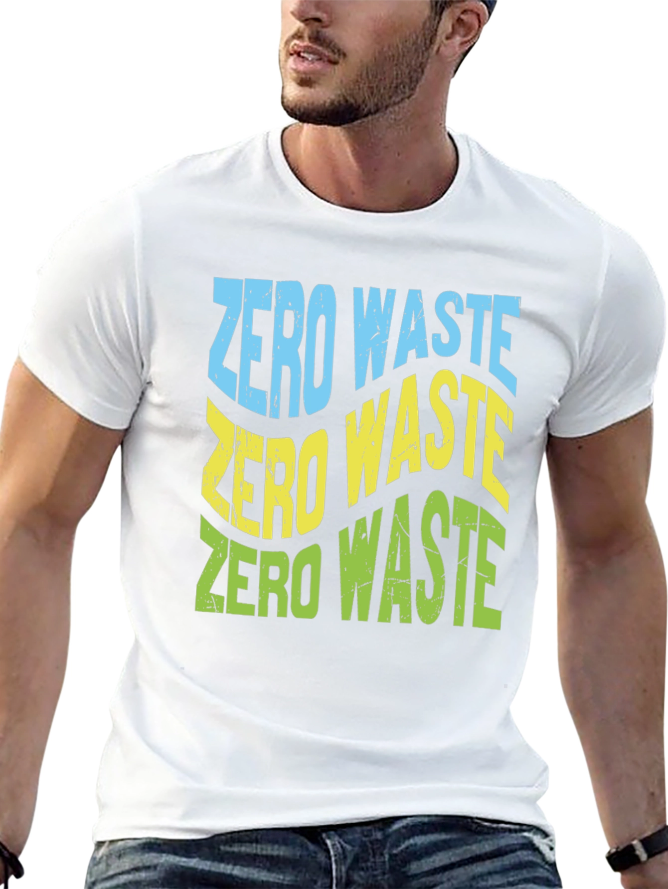 Zero Waste Graphic Tee - Eco Friendly Shirt
