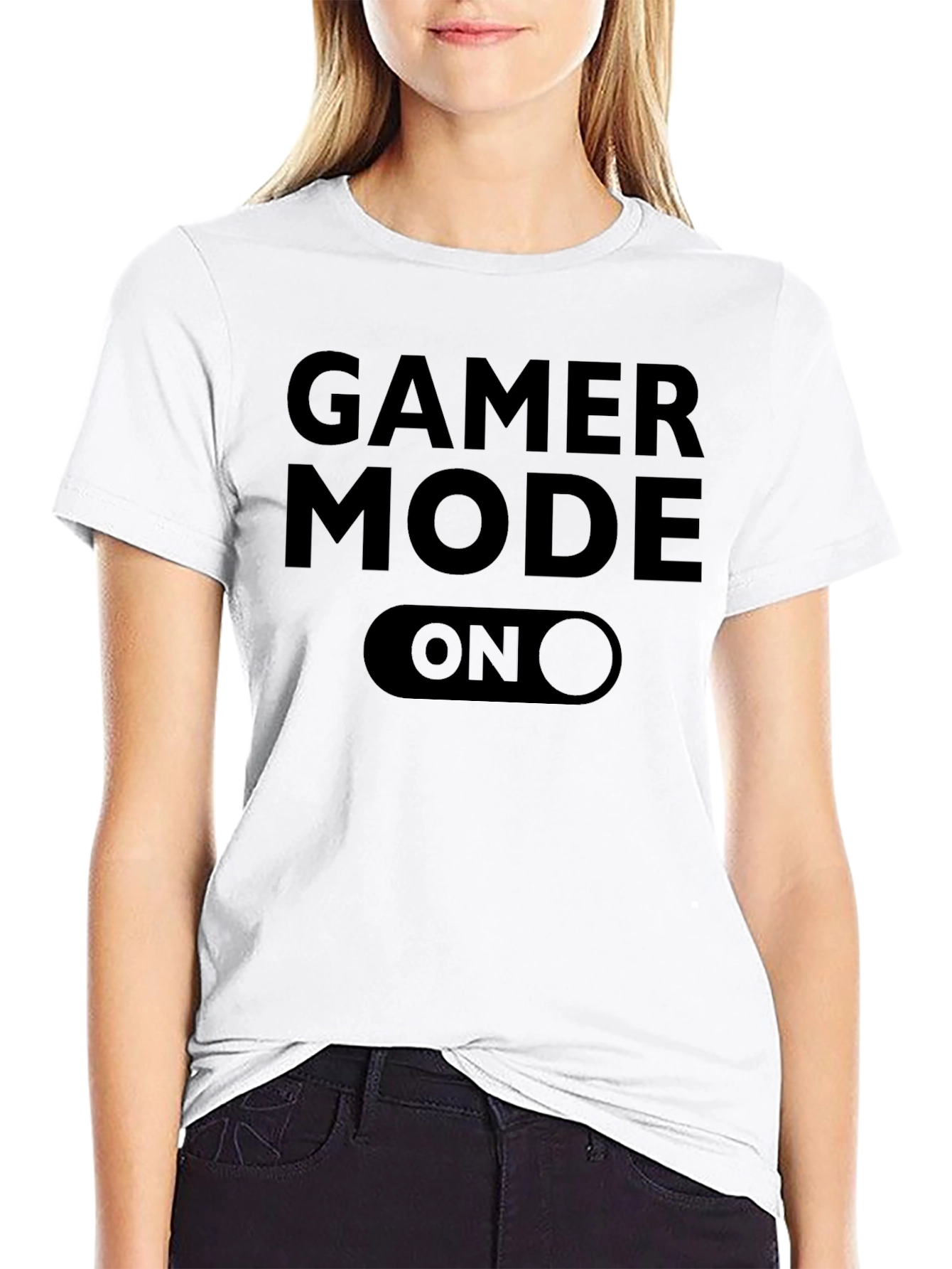 Gamer Mode ON T-Shirt - Black