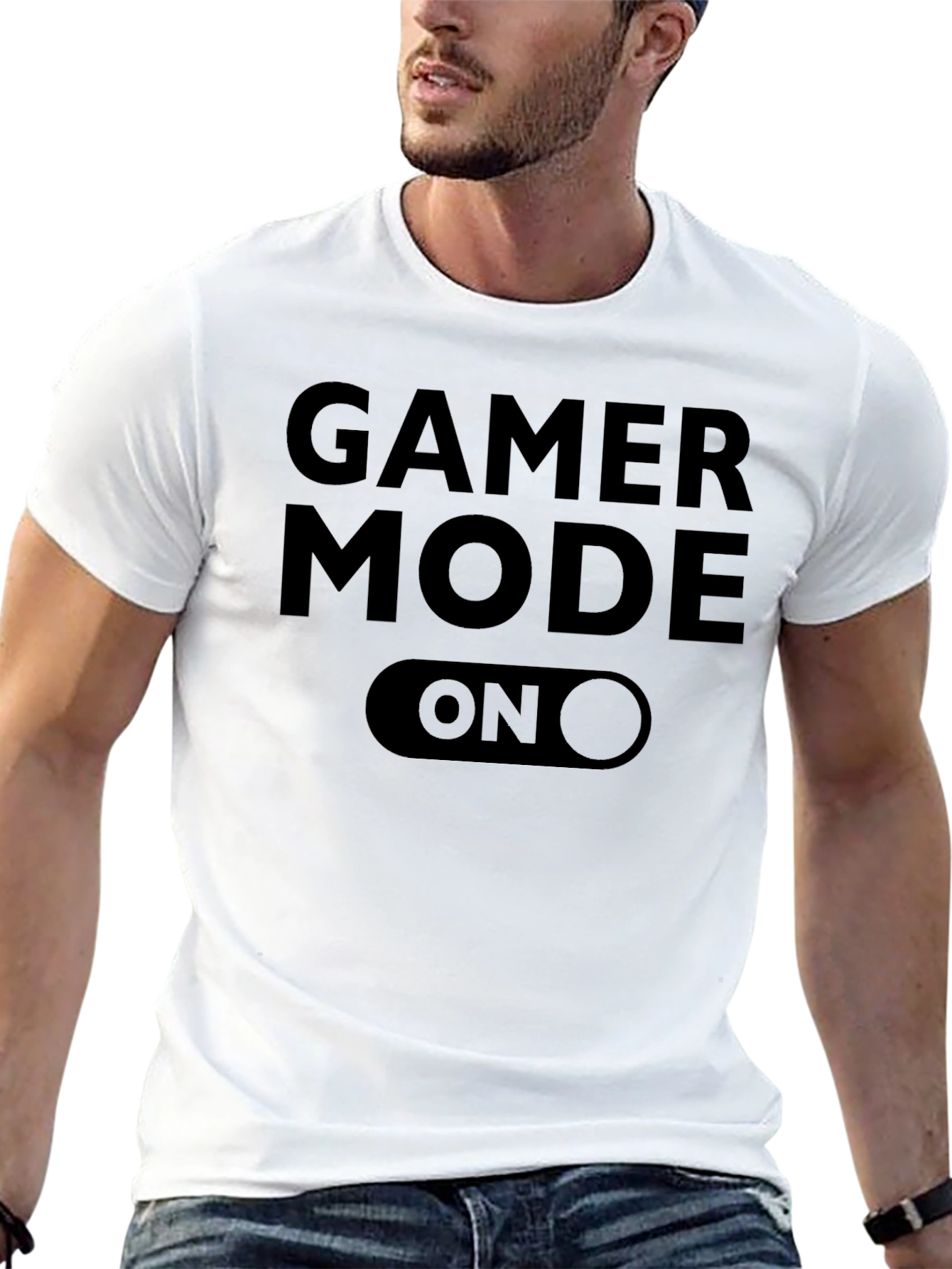 Gamer Mode ON T-Shirt - Black