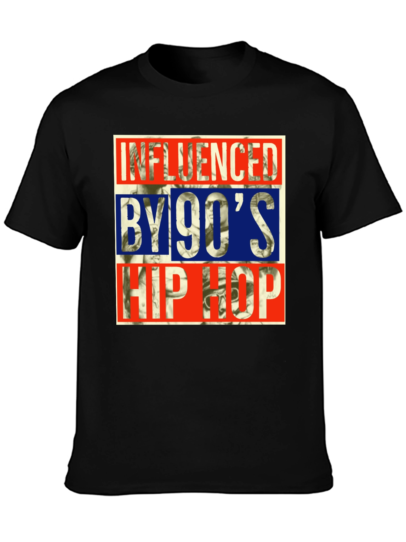 Influenced by 90s Hip Hop T-Shirt