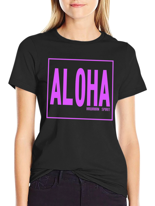 Aloha Hawaiian Spirit Graphic Tee