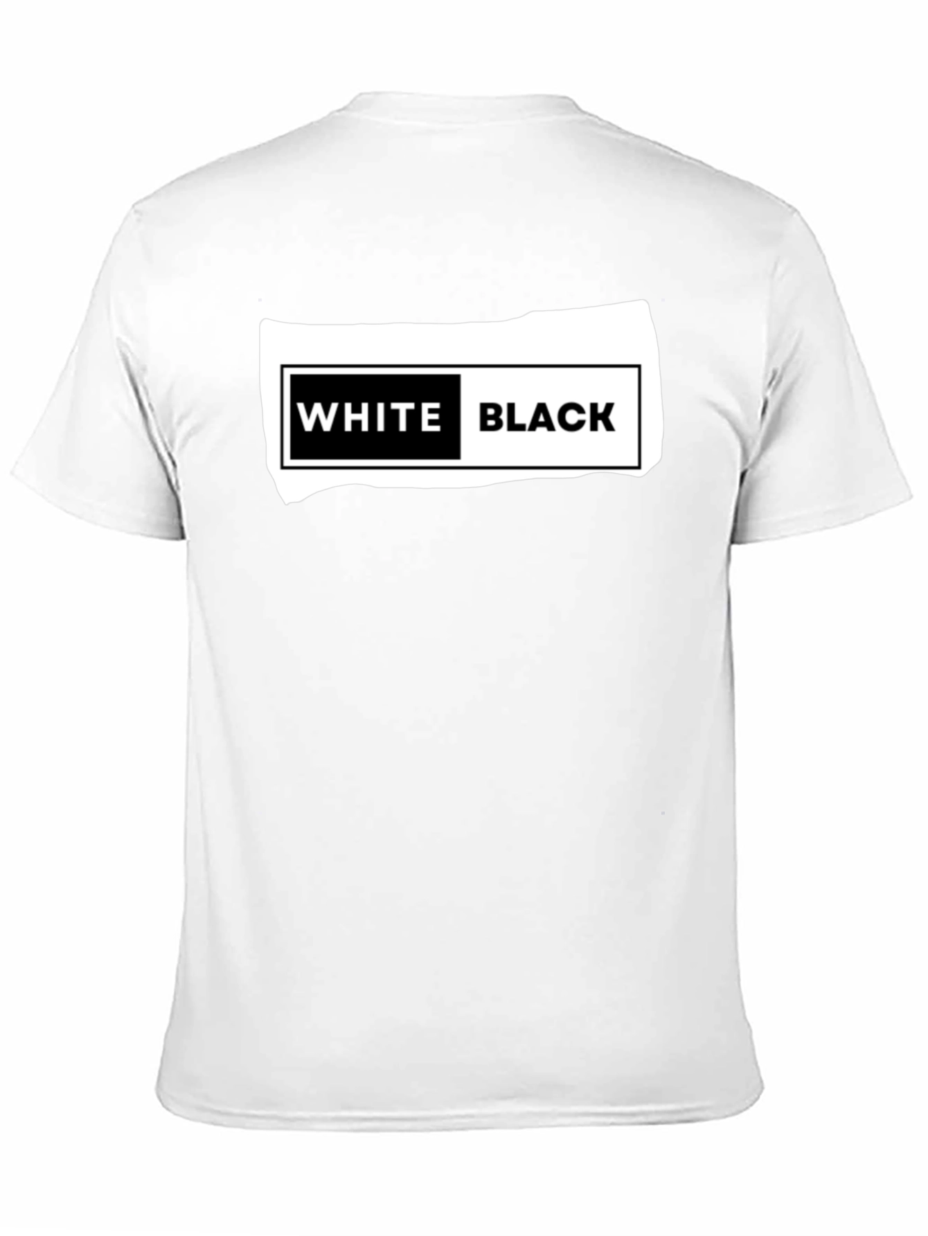 White Black Graphic T-Shirt - Unisex