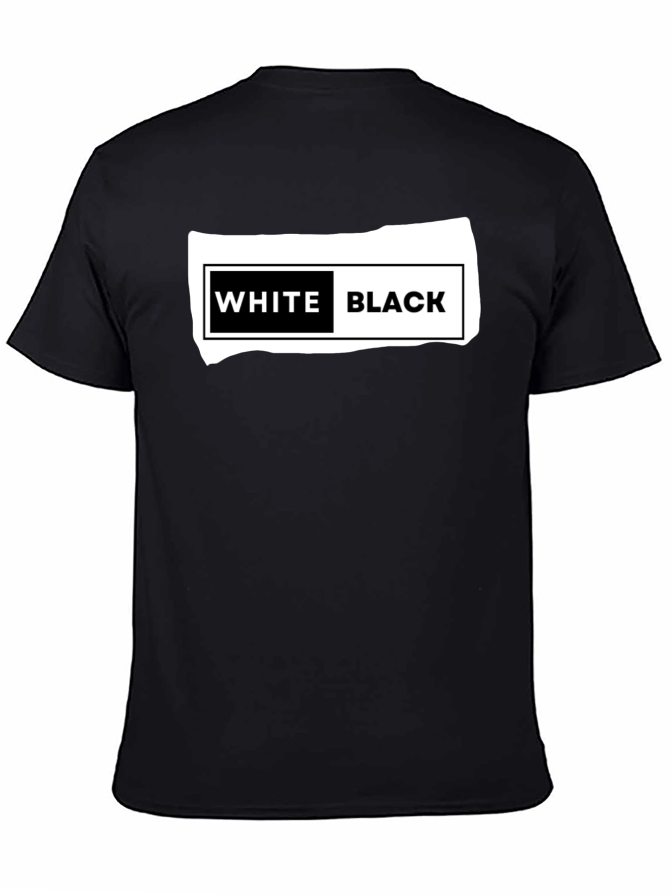 White Black Graphic T-Shirt - Unisex