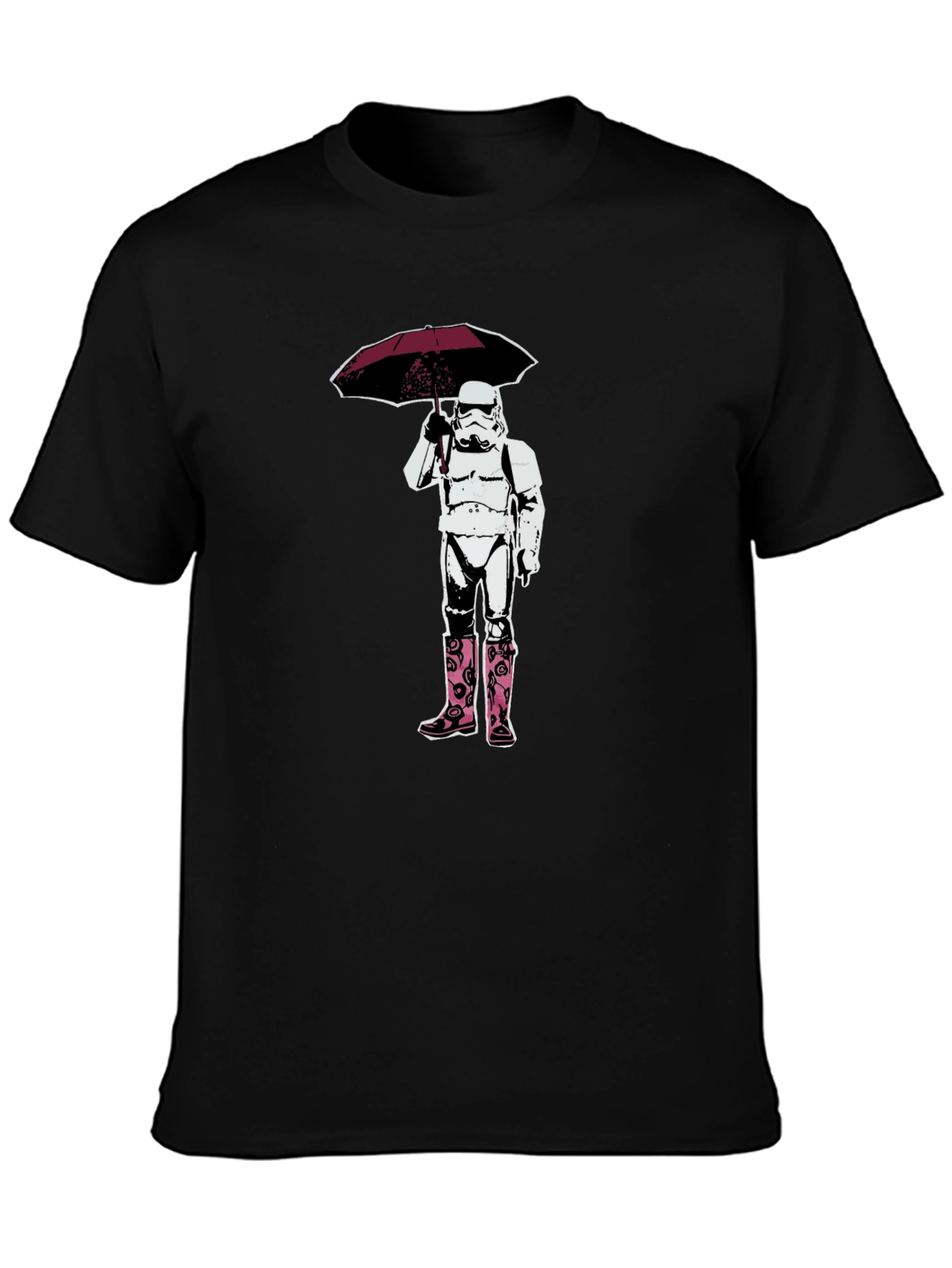 Stormtrooper Umbrella and Boots T-Shirt