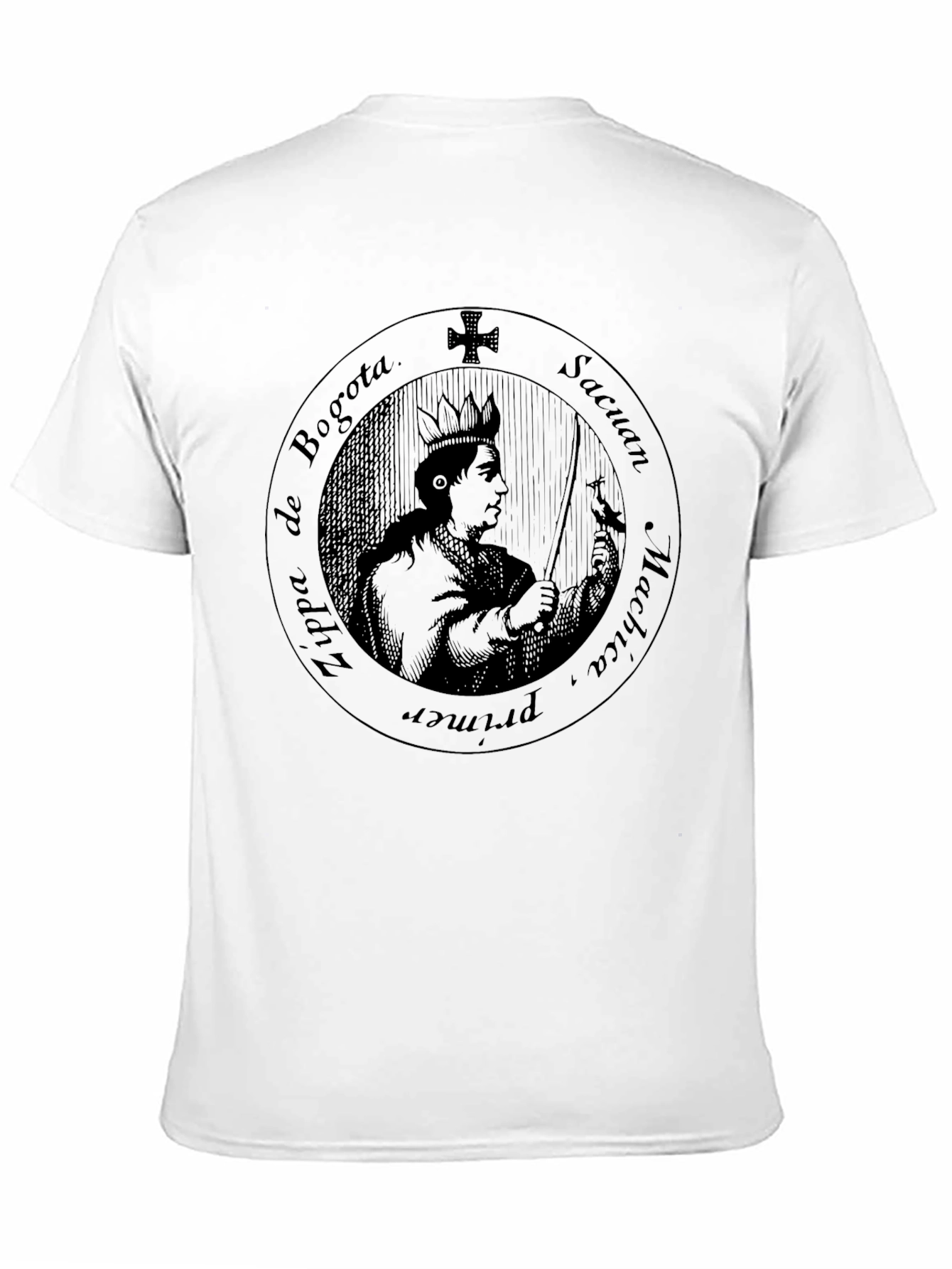 Bogota Zipa T-Shirt - Premium Black Tee