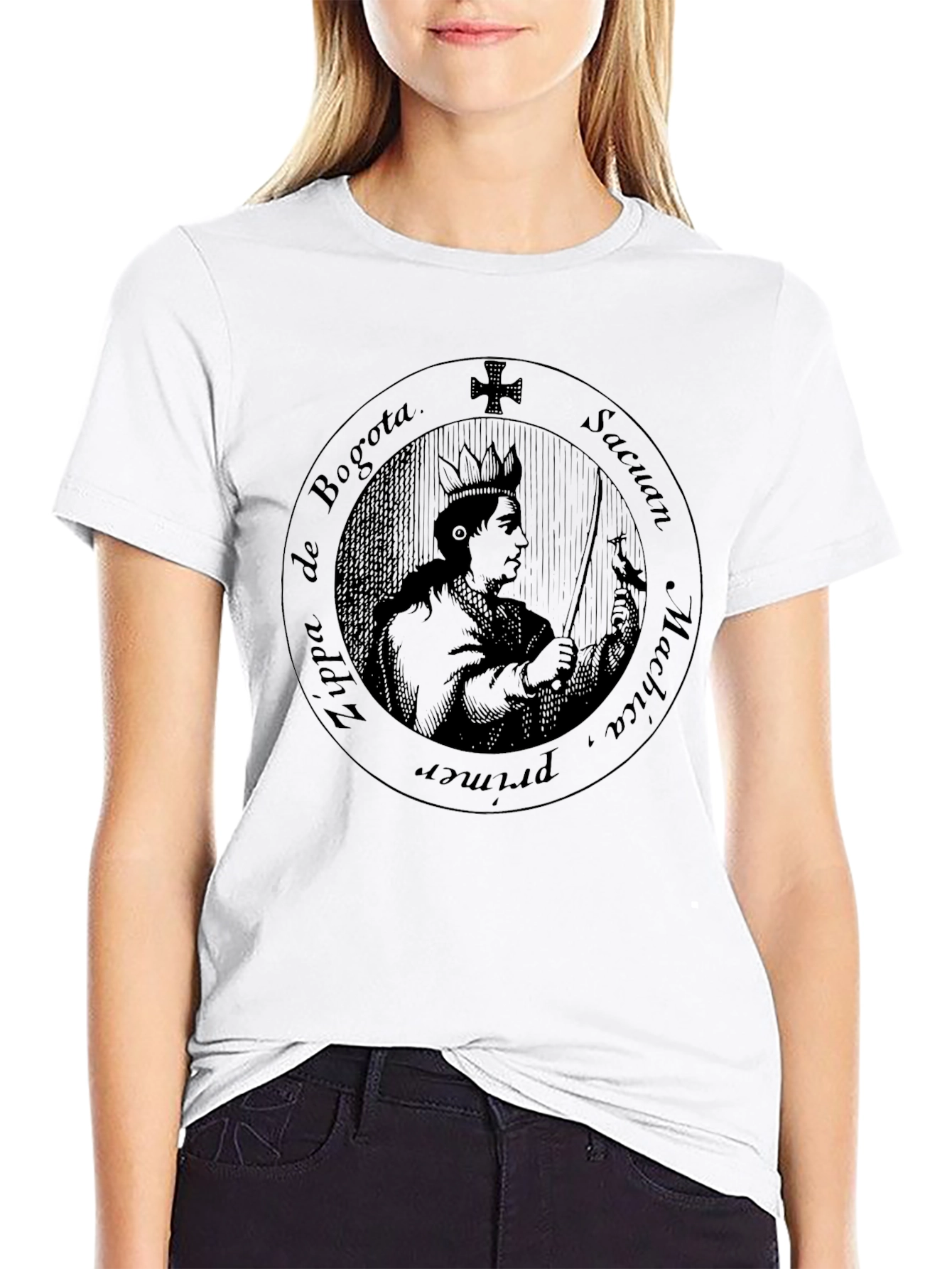 Bogota Zipa T-Shirt - Premium Black Tee
