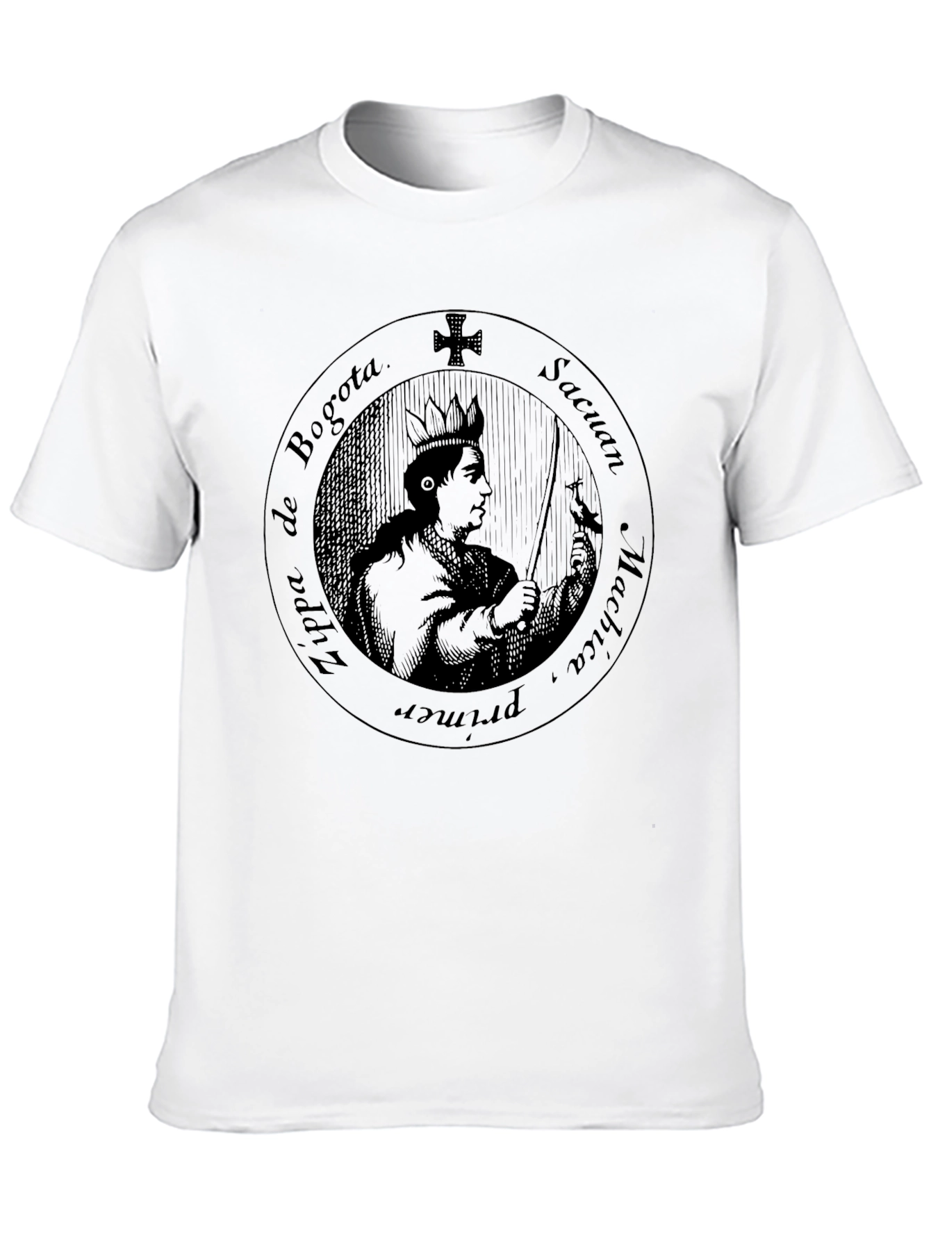 Bogota Zipa T-Shirt - Premium Black Tee