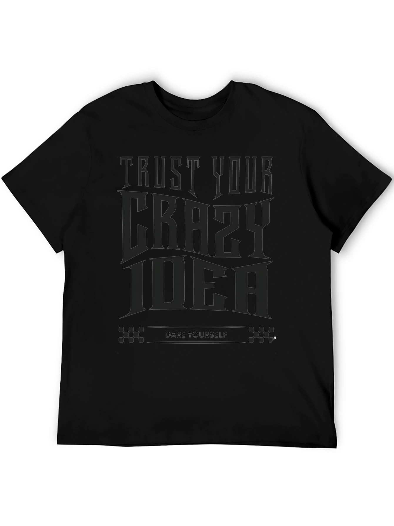 Trust Your Crazy Idea Graphic Tee - Mens