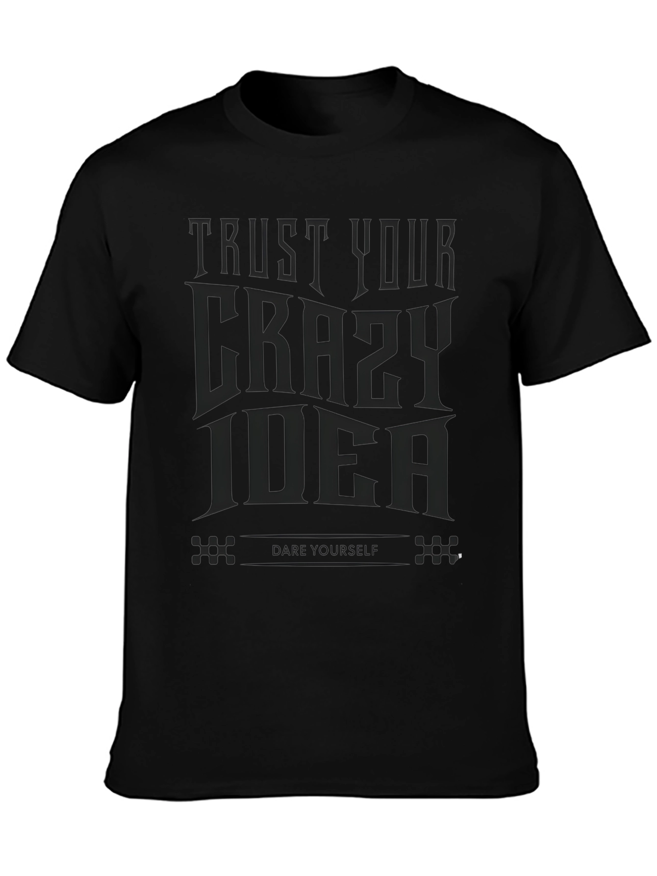 Trust Your Crazy Idea Graphic Tee - Mens