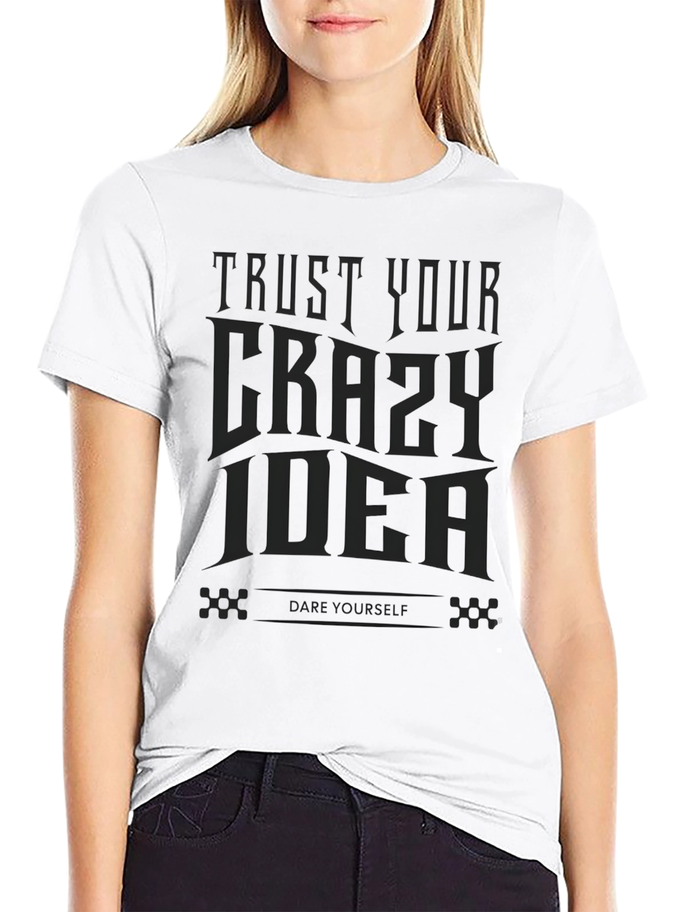 Trust Your Crazy Idea Graphic Tee - Mens