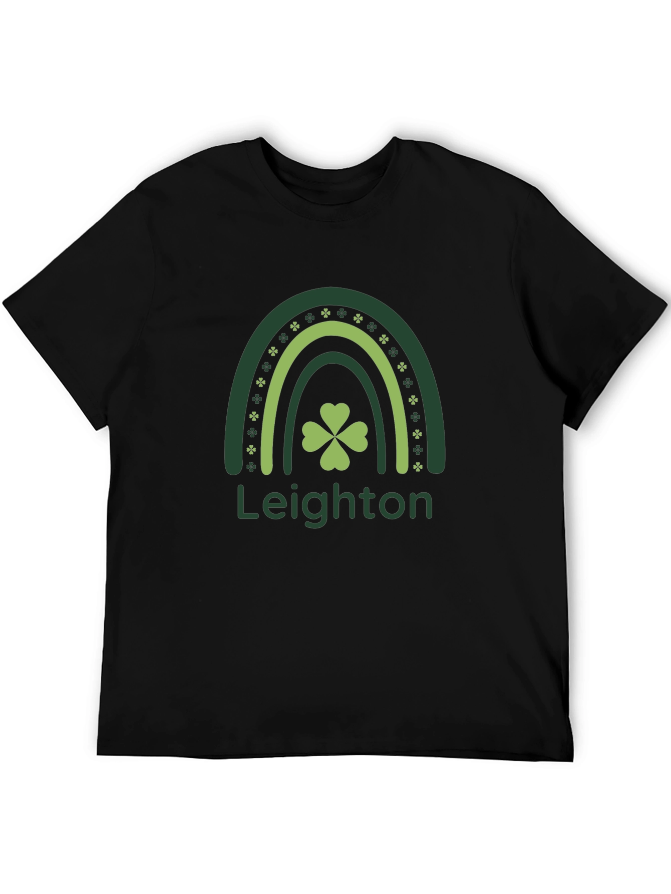 St. Patricks Day Rainbow Shamrock T-Shirt