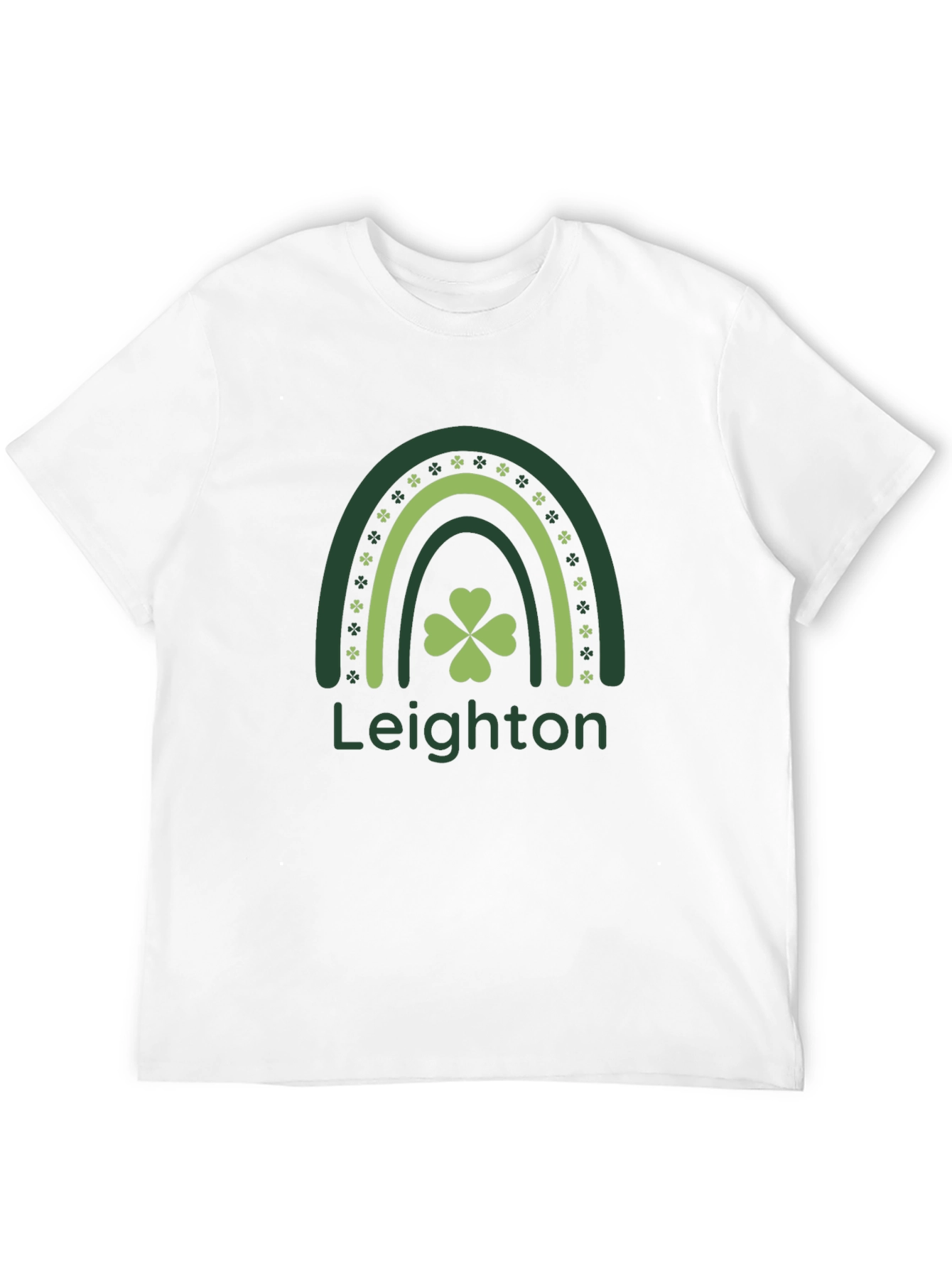 St. Patricks Day Rainbow Shamrock T-Shirt