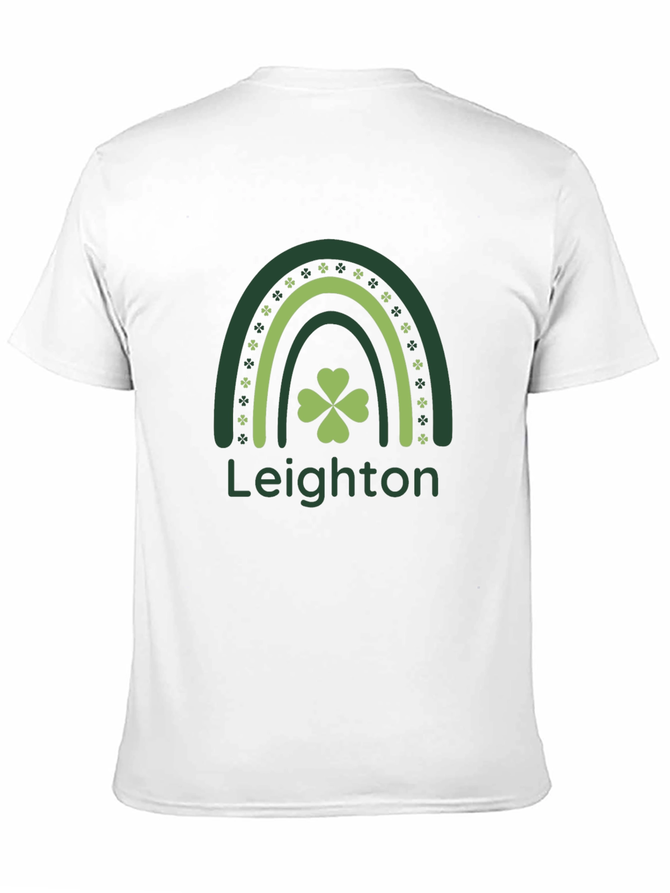 St. Patricks Day Rainbow Shamrock T-Shirt