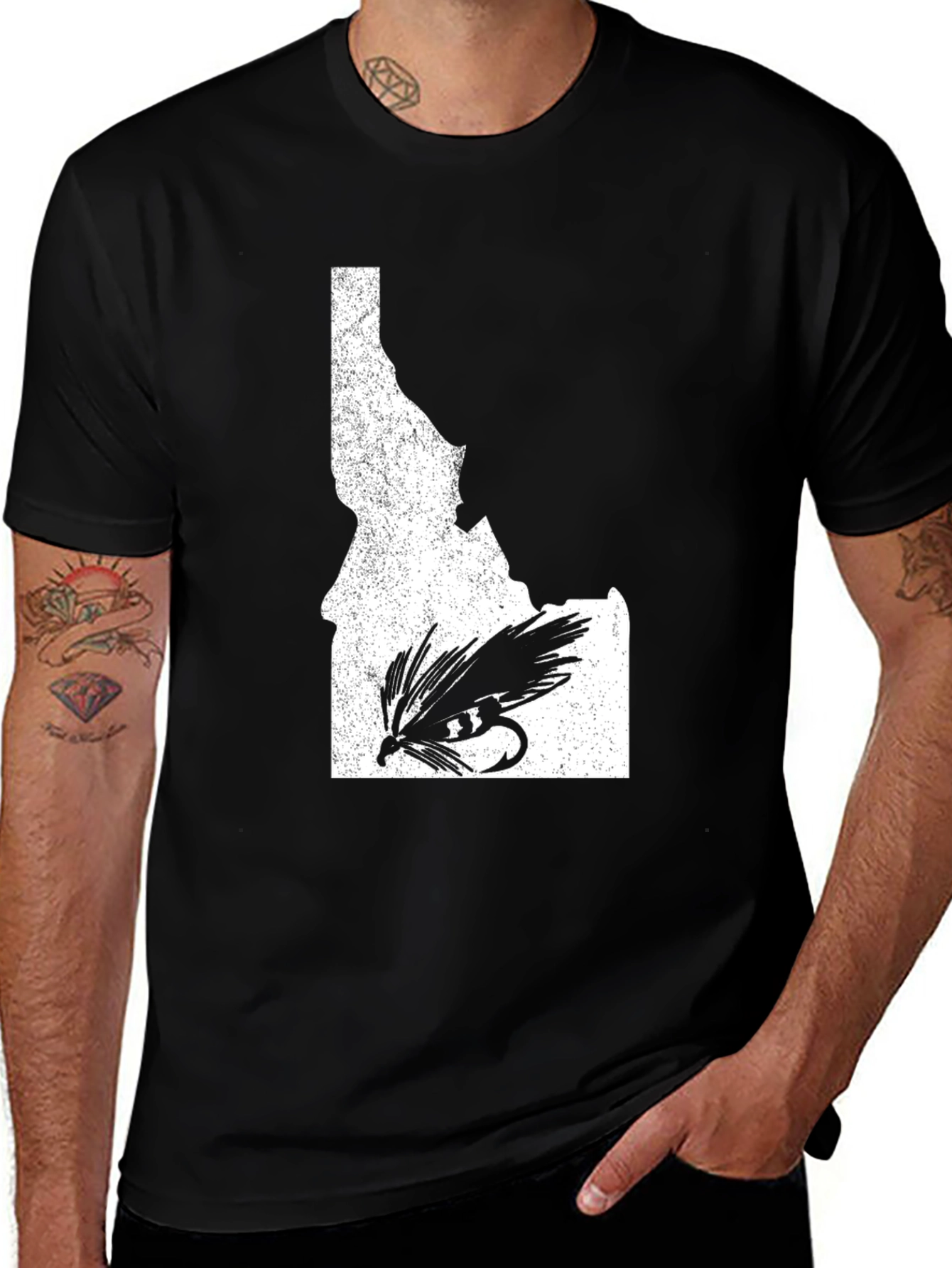 Idaho Fishing Fly T-Shirt