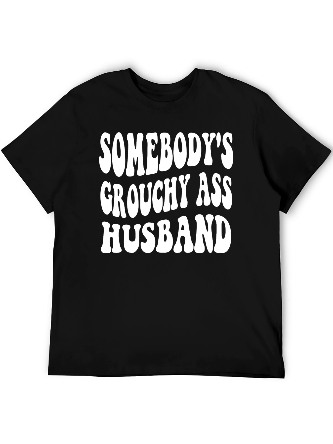 Grouchy Husband Graphic Tee - Funny Husband T-Shirt