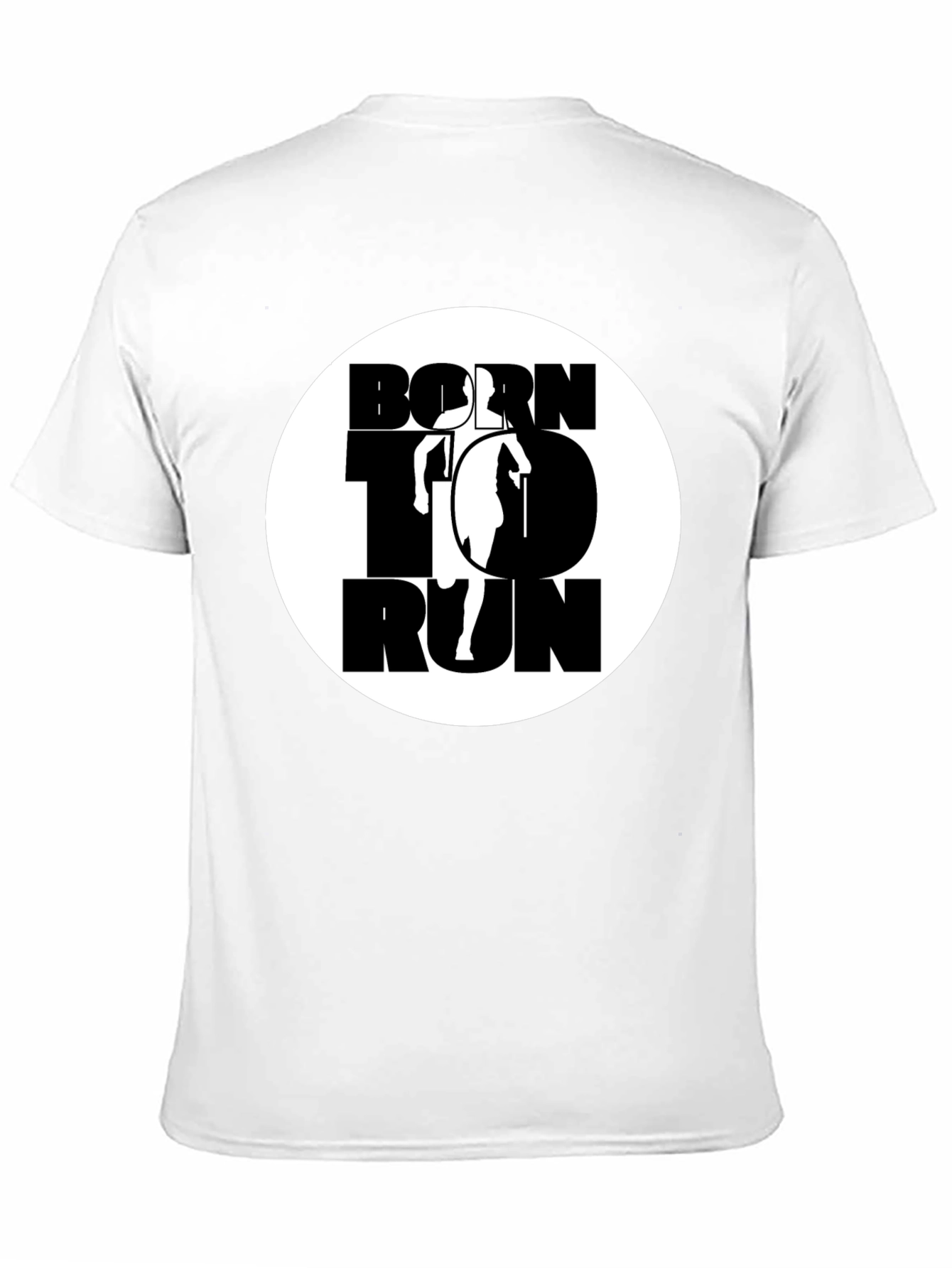 Born to Run Graphic Tee - Black