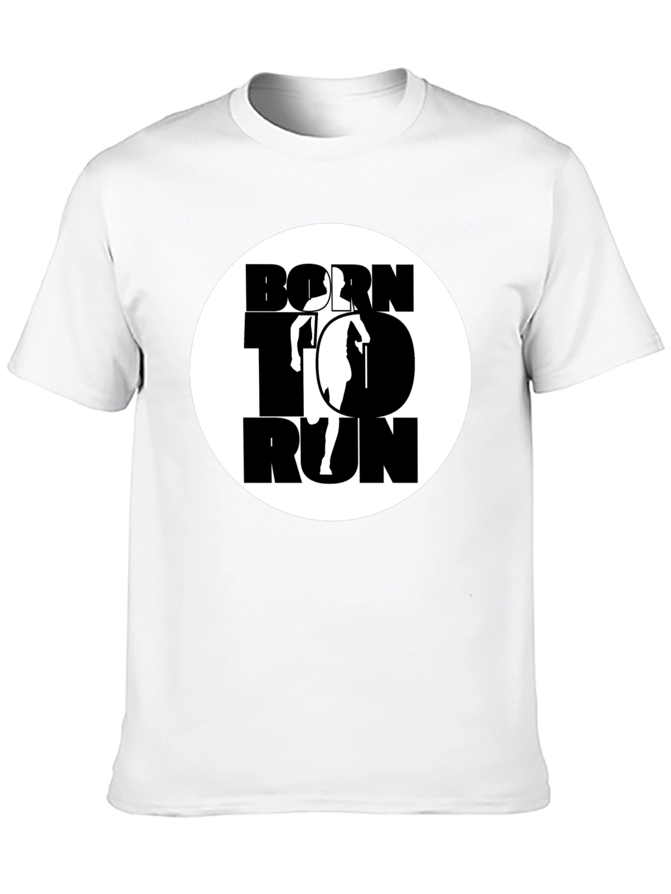 Born to Run Graphic Tee - Black
