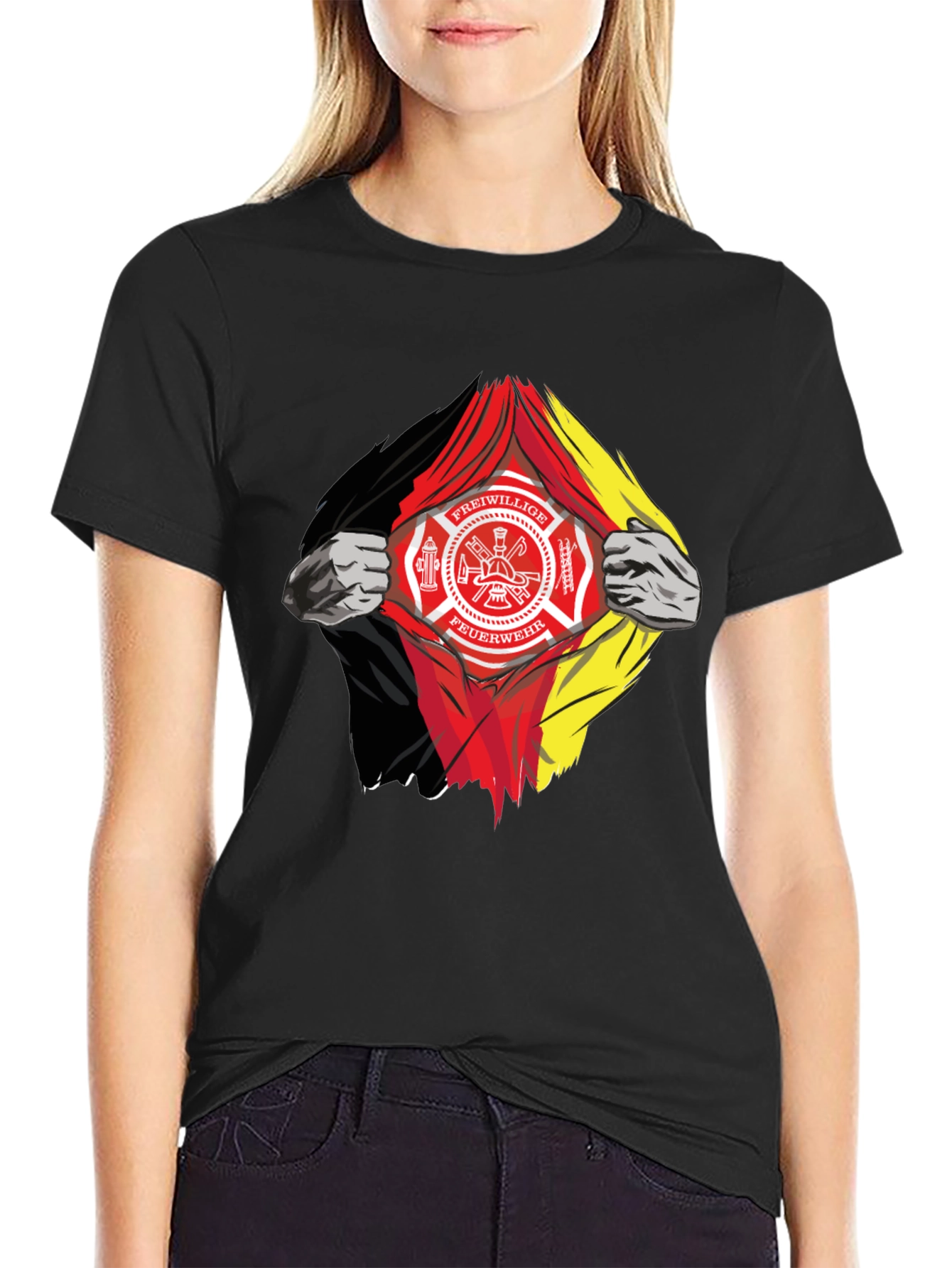 German Firefighter Pride T-Shirt
