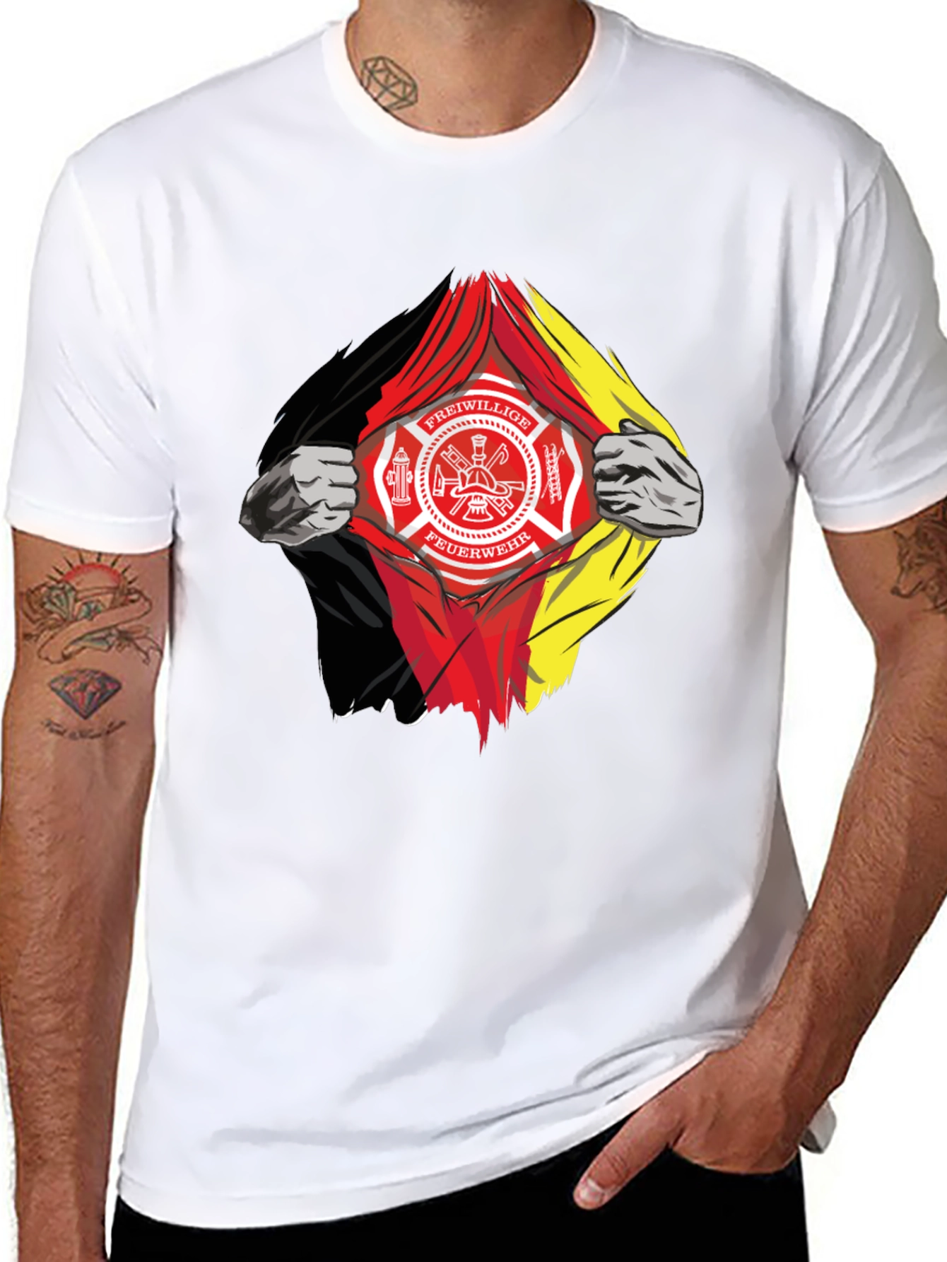 German Firefighter Pride T-Shirt