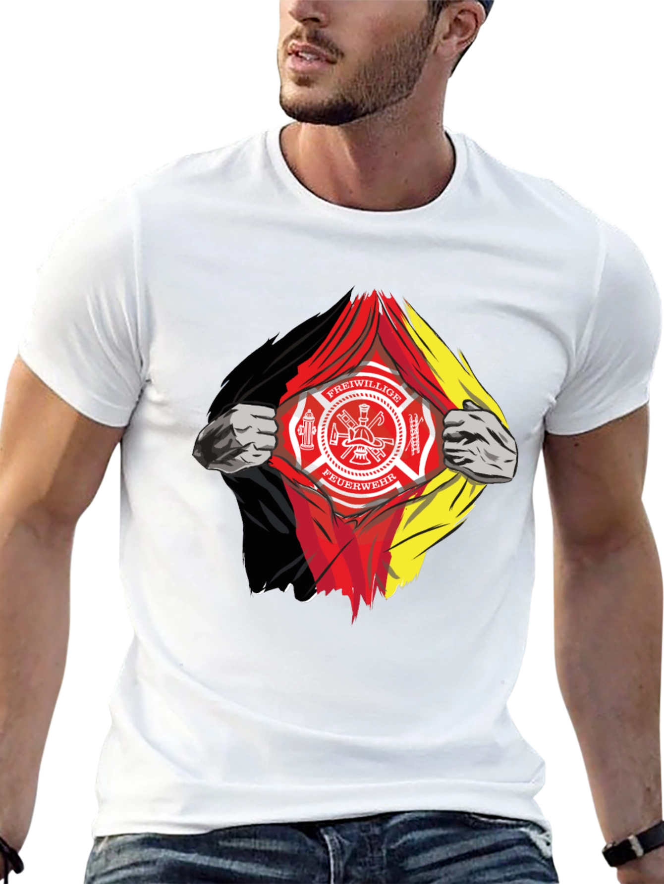 German Firefighter Pride T-Shirt
