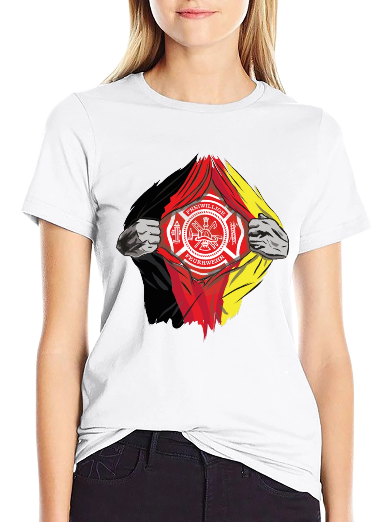 German Firefighter Pride T-Shirt