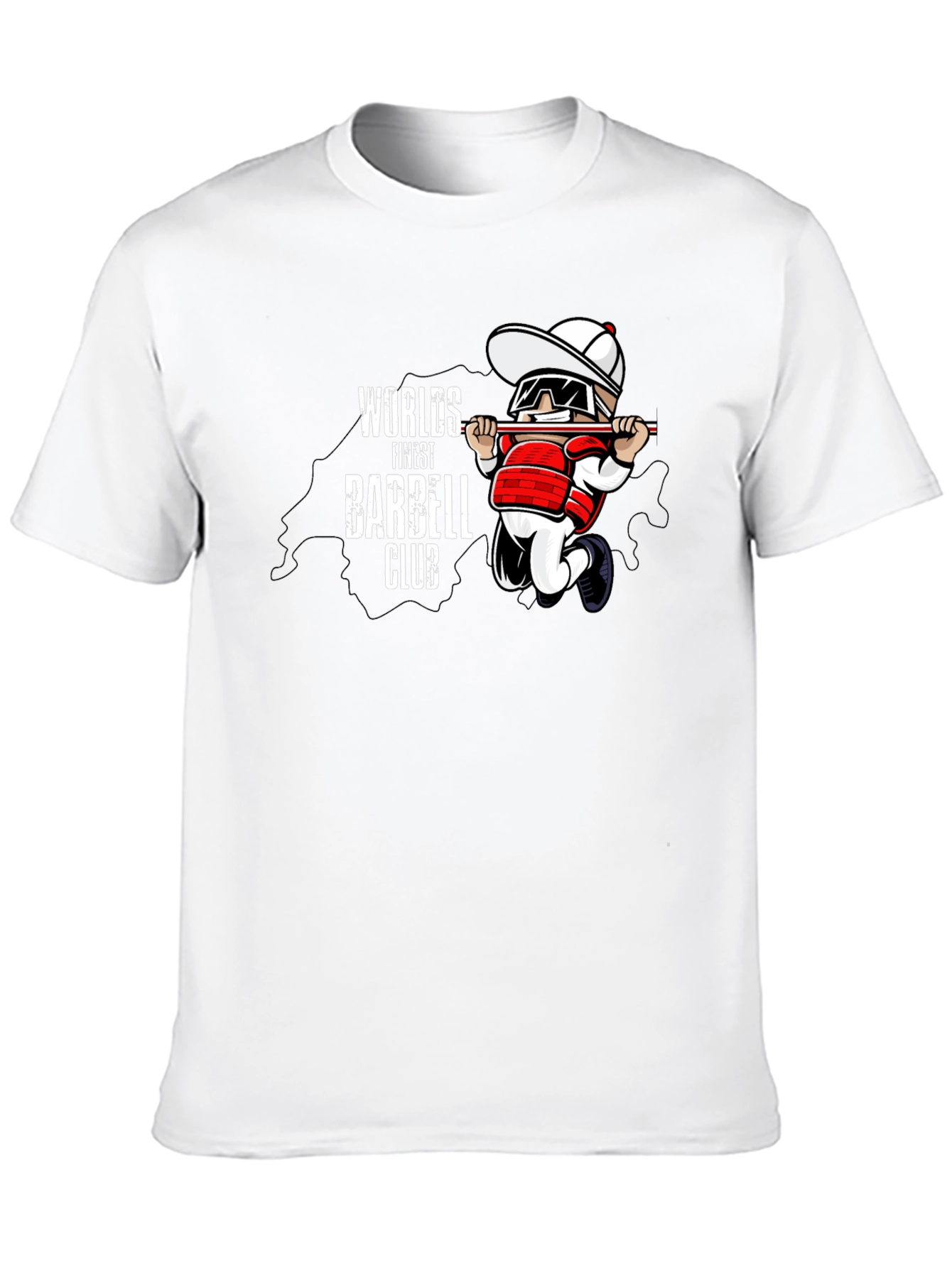 Worlds Finest Barbell Club Black T-Shirt