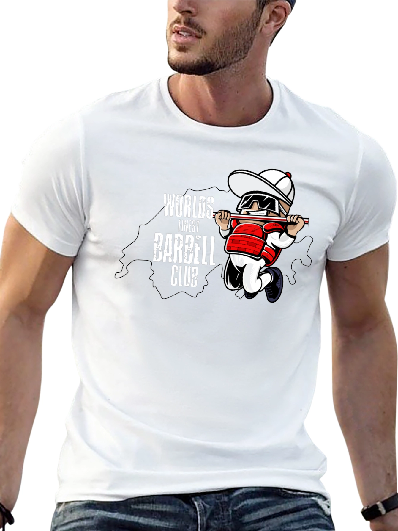 Worlds Finest Barbell Club Black T-Shirt
