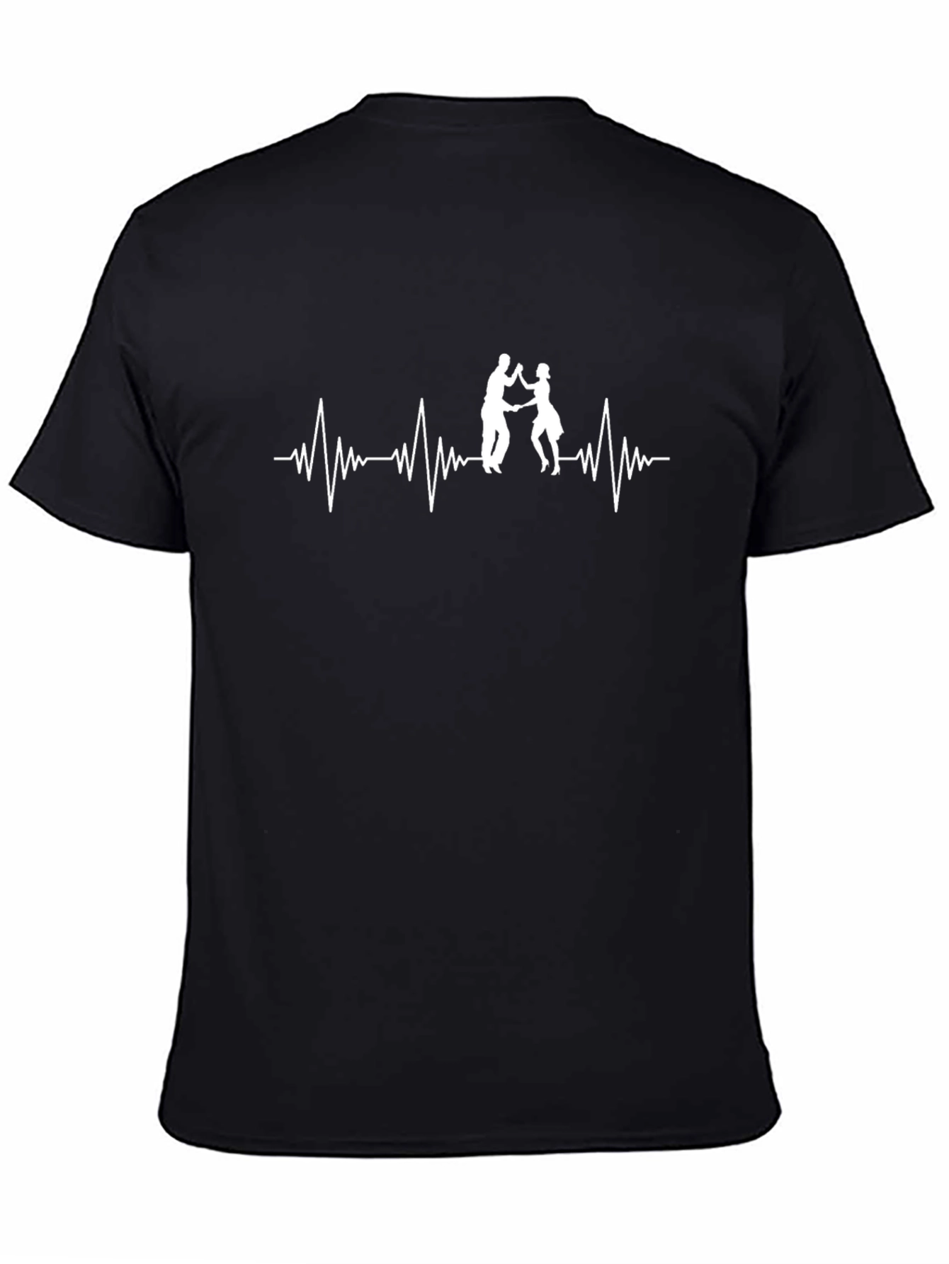 Dance Heartbeat Tee - Salsa Rhythm Graphic T-Shirt