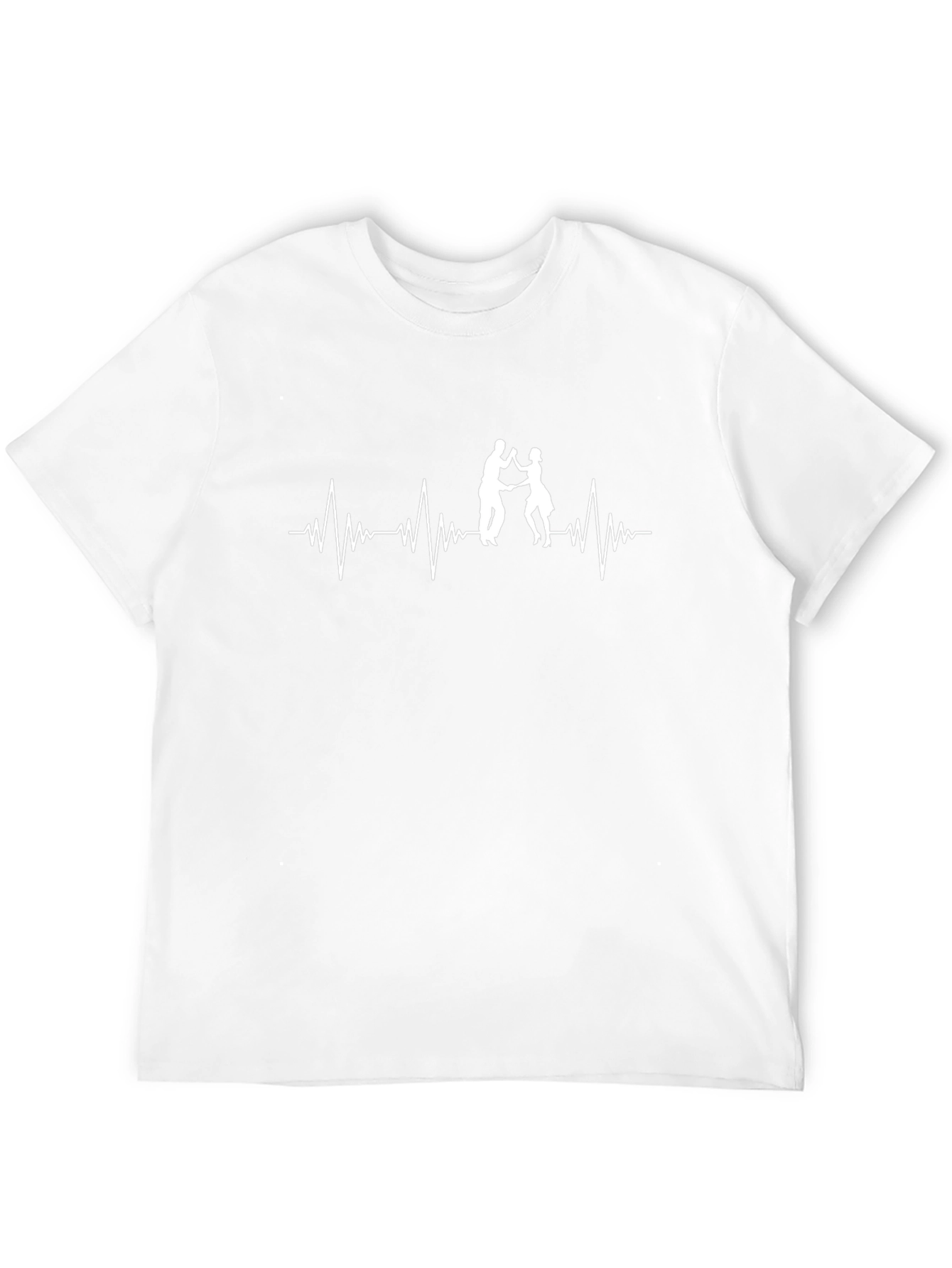 Dance Heartbeat Tee - Salsa Rhythm Graphic T-Shirt