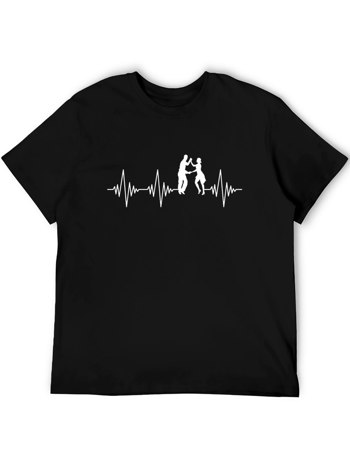 Dance Heartbeat Tee - Salsa Rhythm Graphic T-Shirt