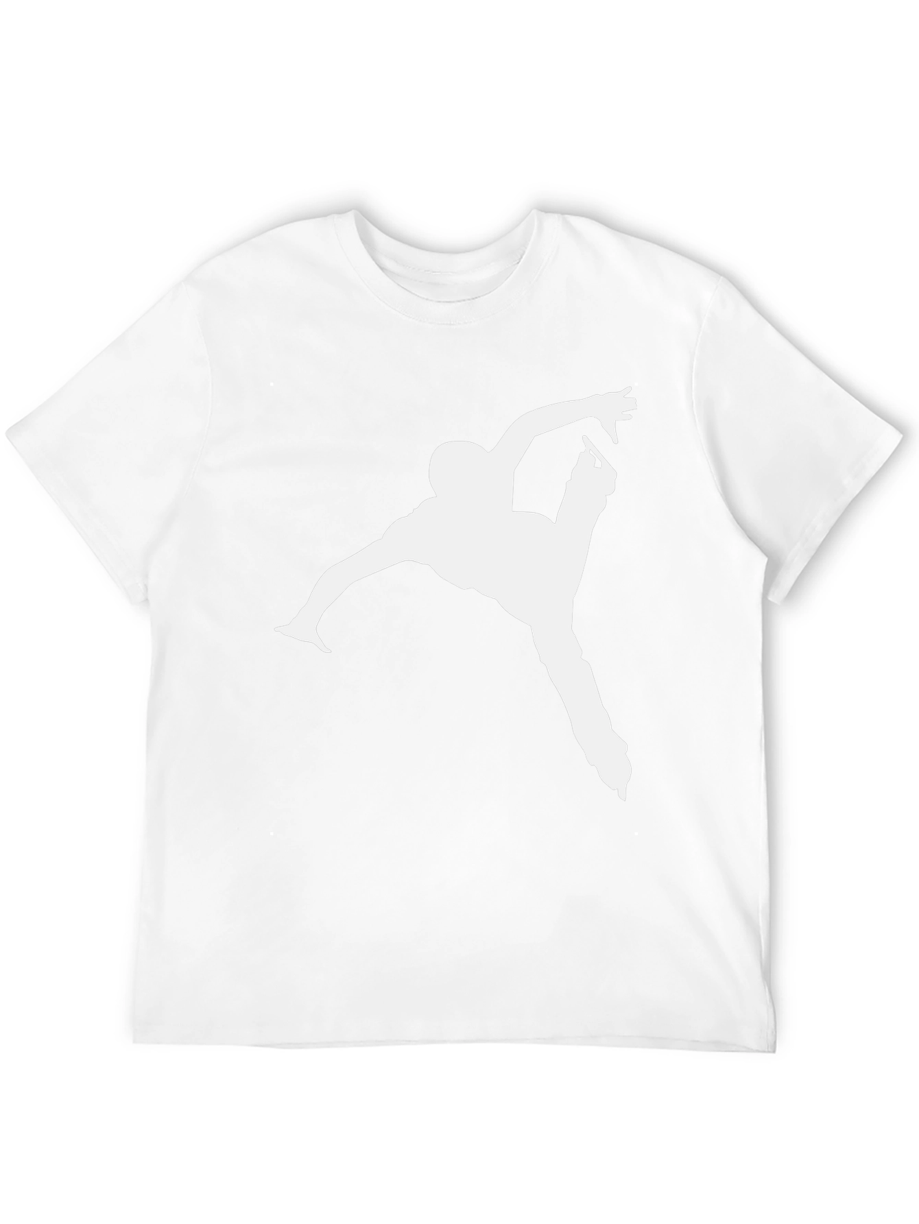 Figure Skating T-Shirt - Black Cotton Tee