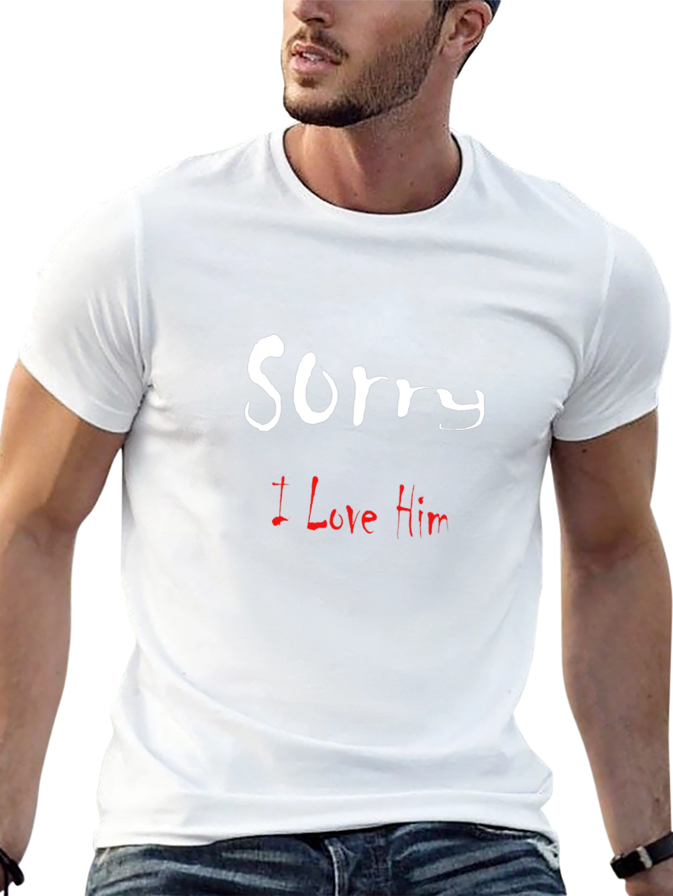 Sorry I Love Him Graphic T-Shirt