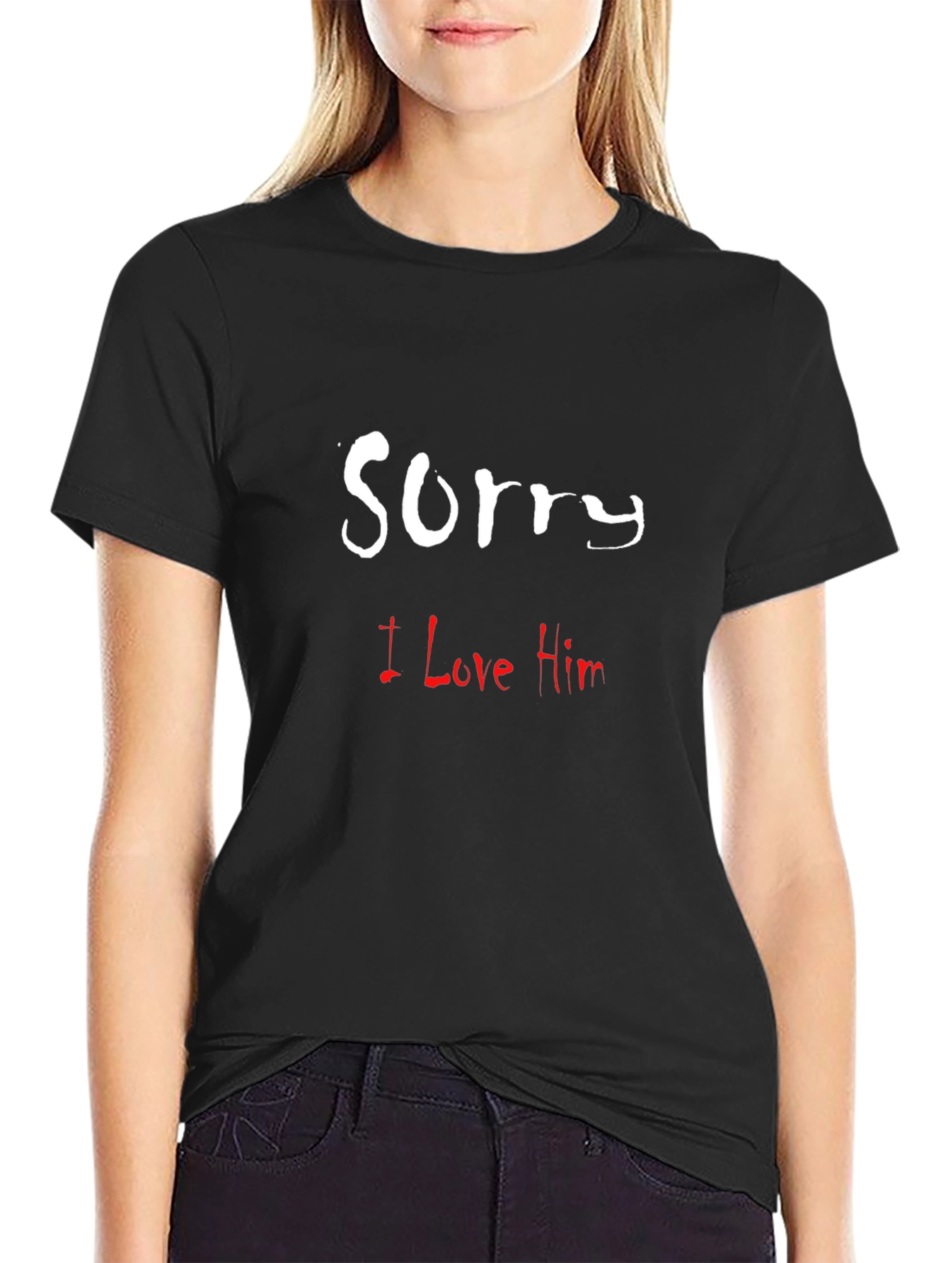 Sorry I Love Him Graphic T-Shirt