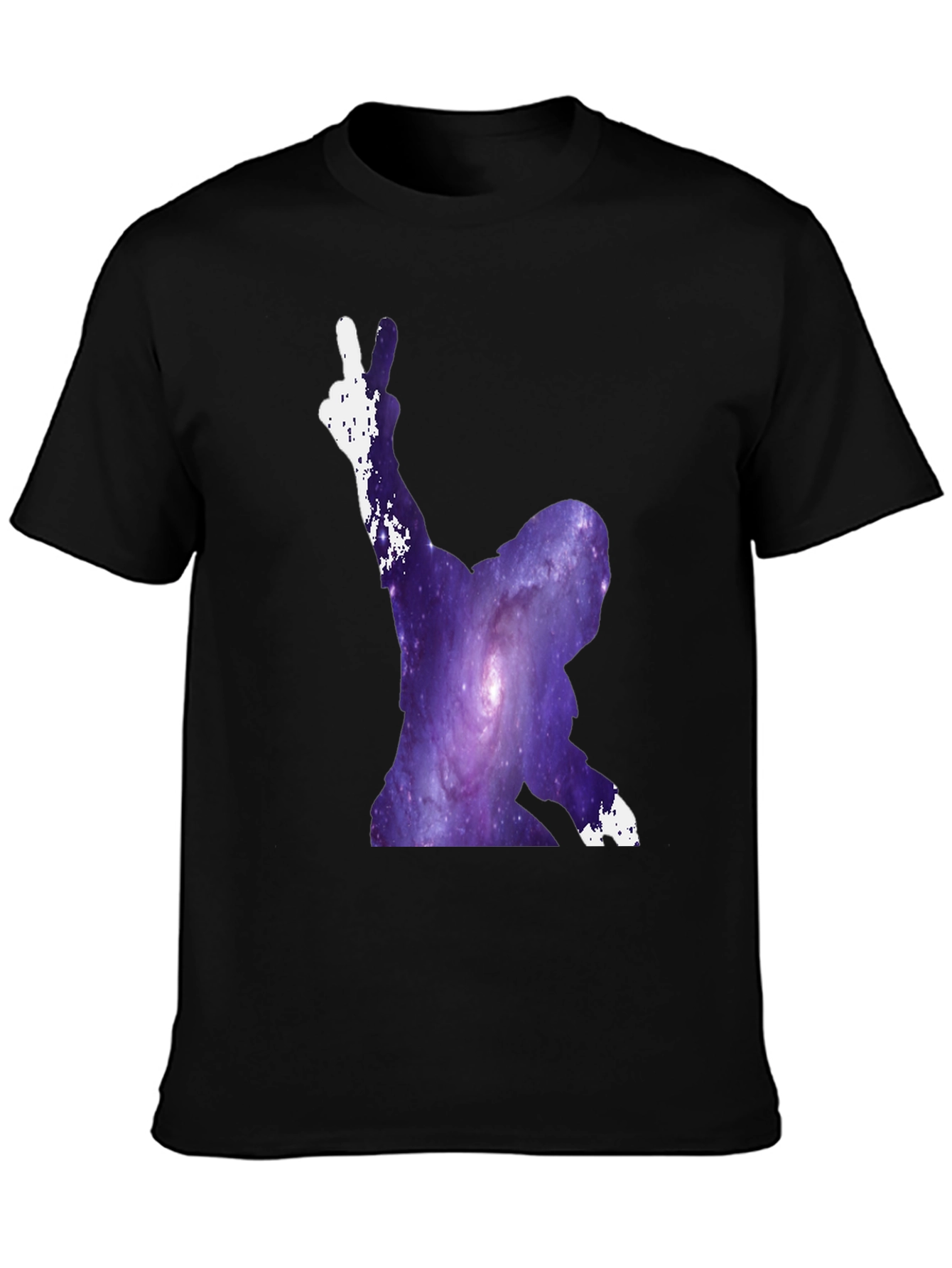 Galaxy Peace Sign T-Shirt