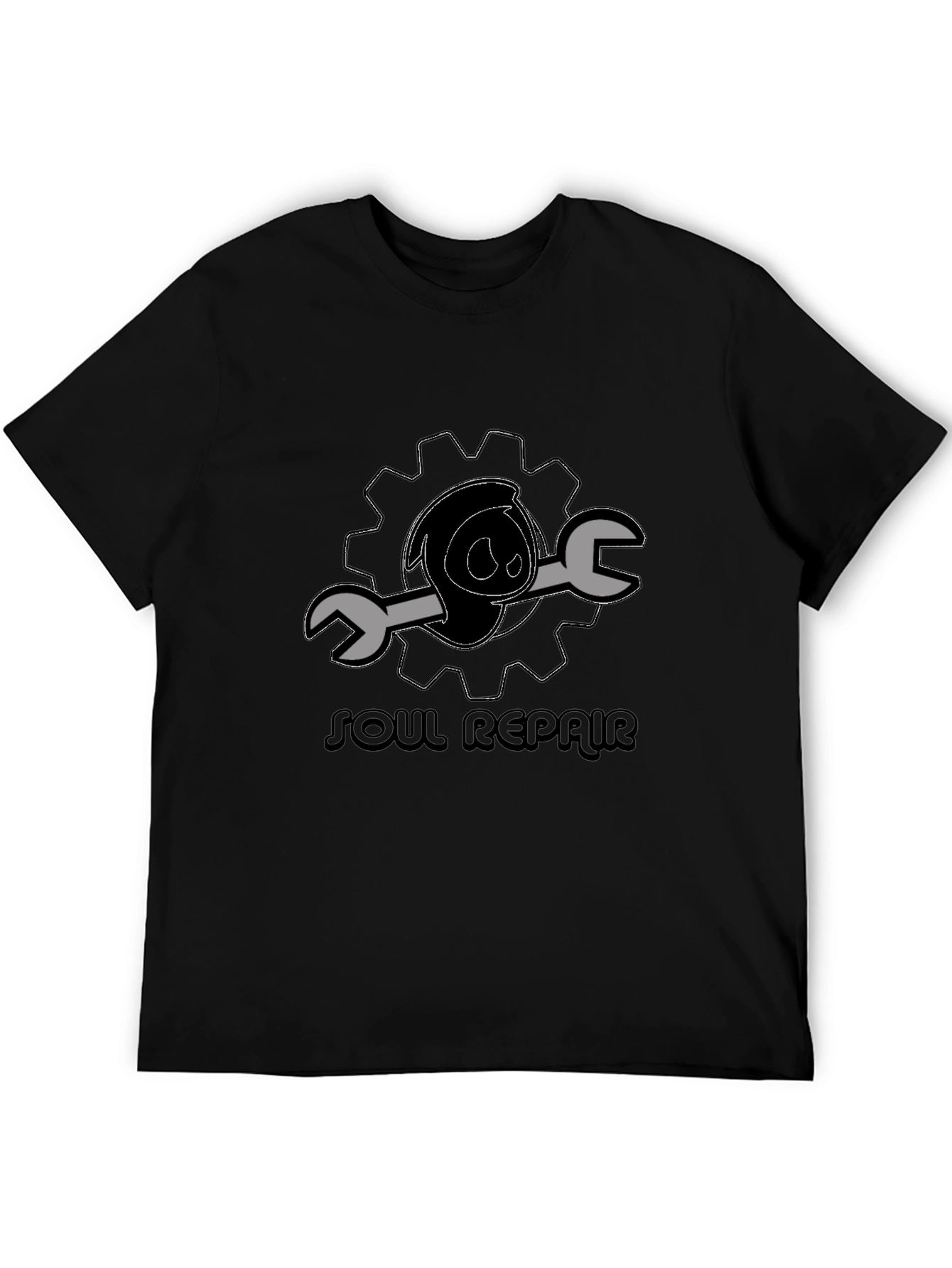 Soul Repair Black Graphic T-Shirt