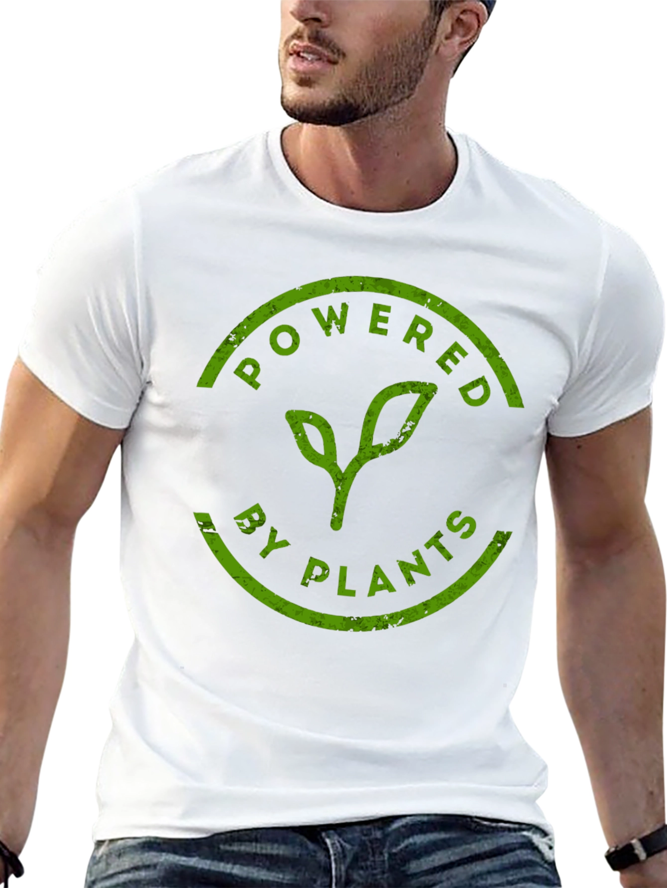 Powered by Plants T-Shirt - Vegan Friendly