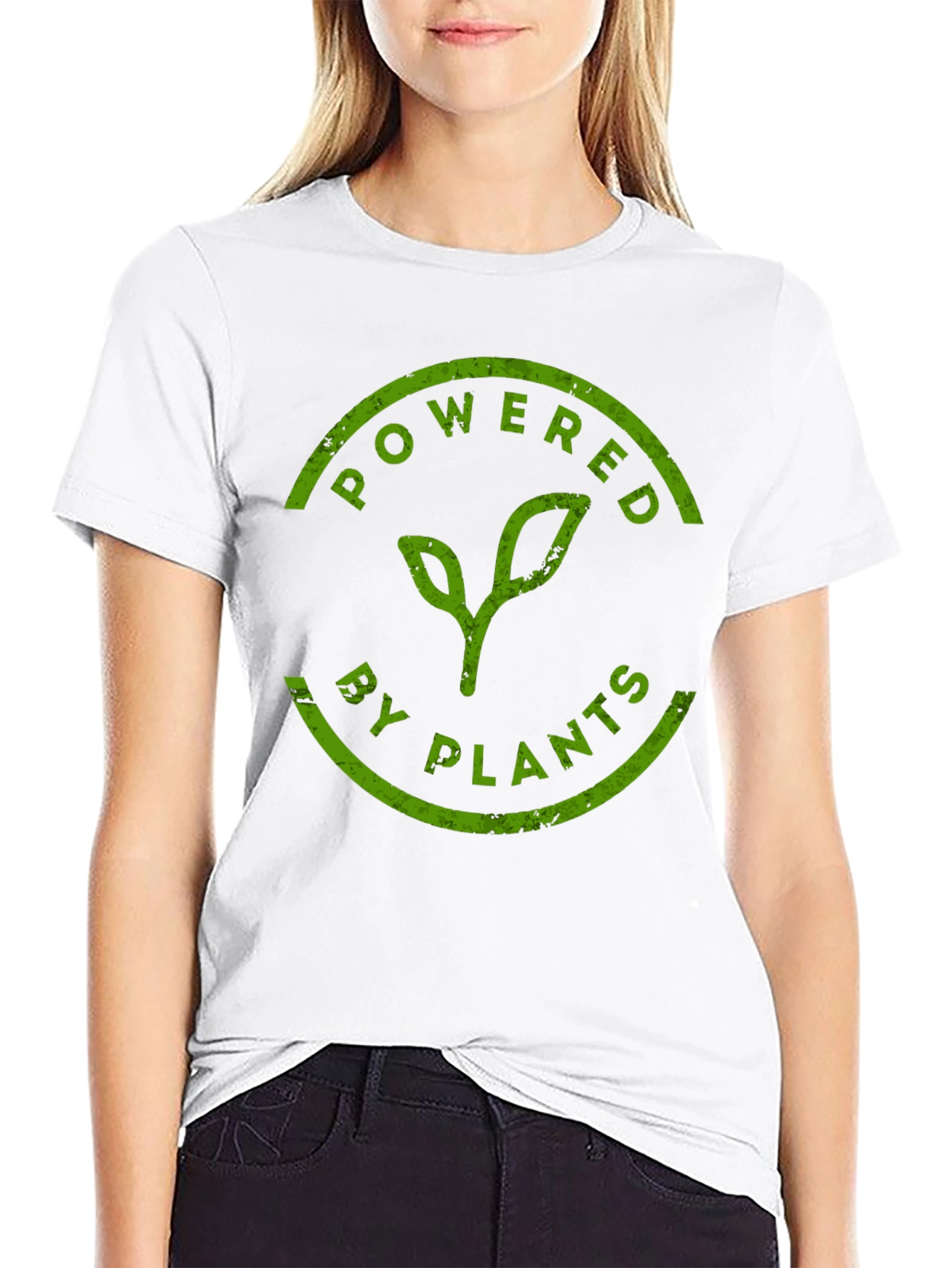 Powered by Plants T-Shirt - Vegan Friendly