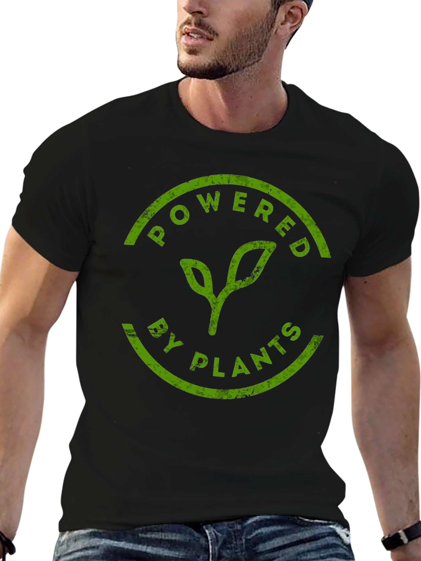 Powered by Plants T-Shirt - Vegan Friendly